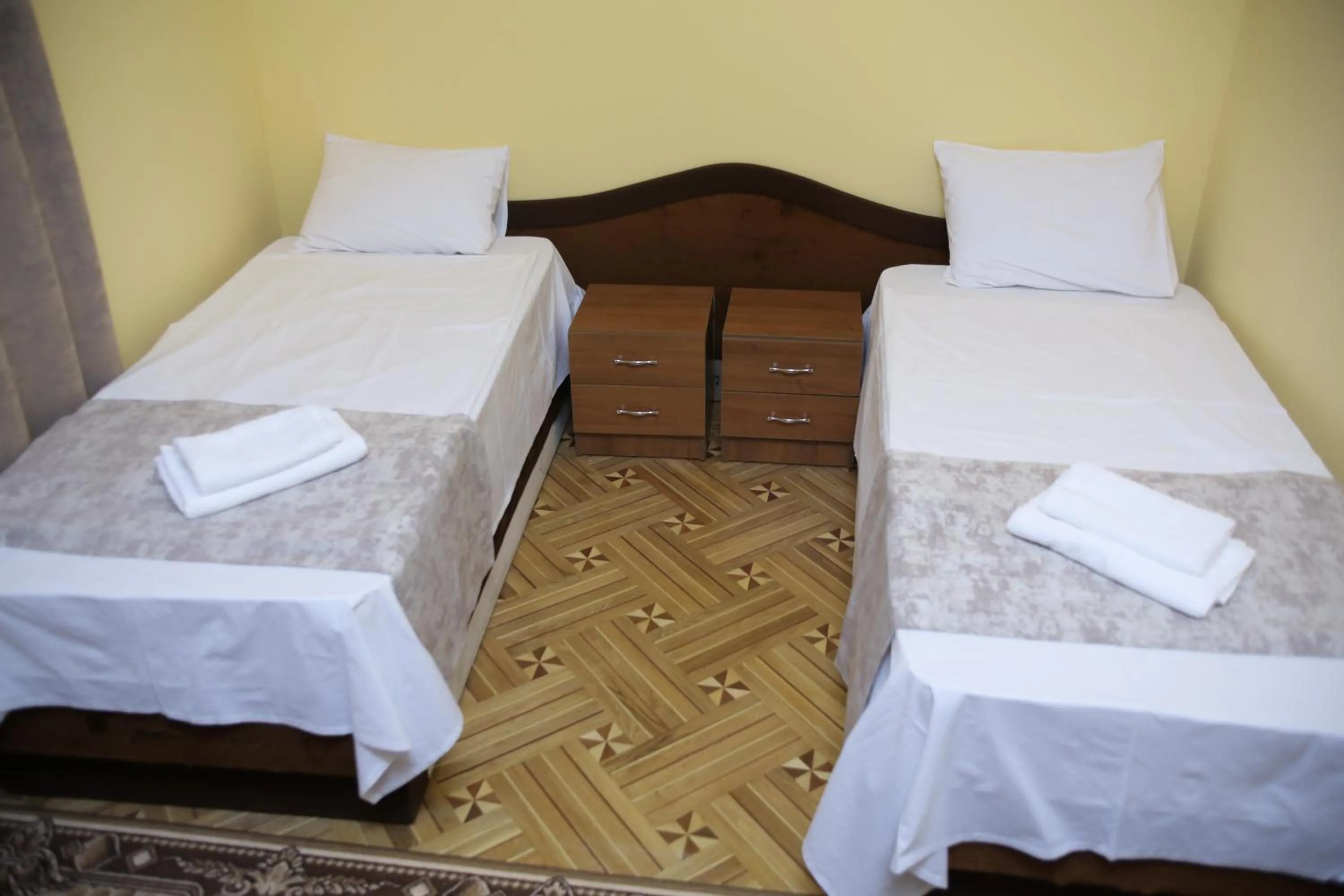 Bed in Red Hotel Yerevan Center