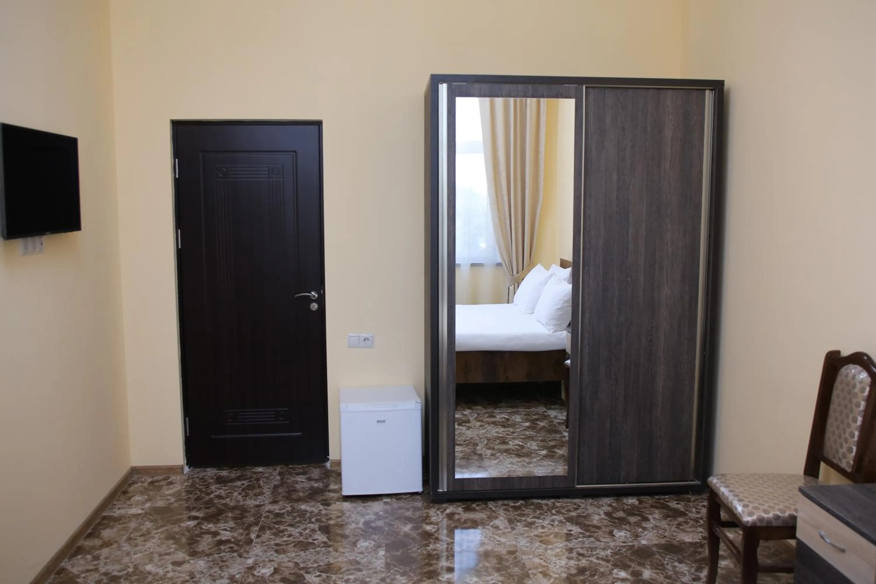 Bed in Red Hotel Yerevan Center