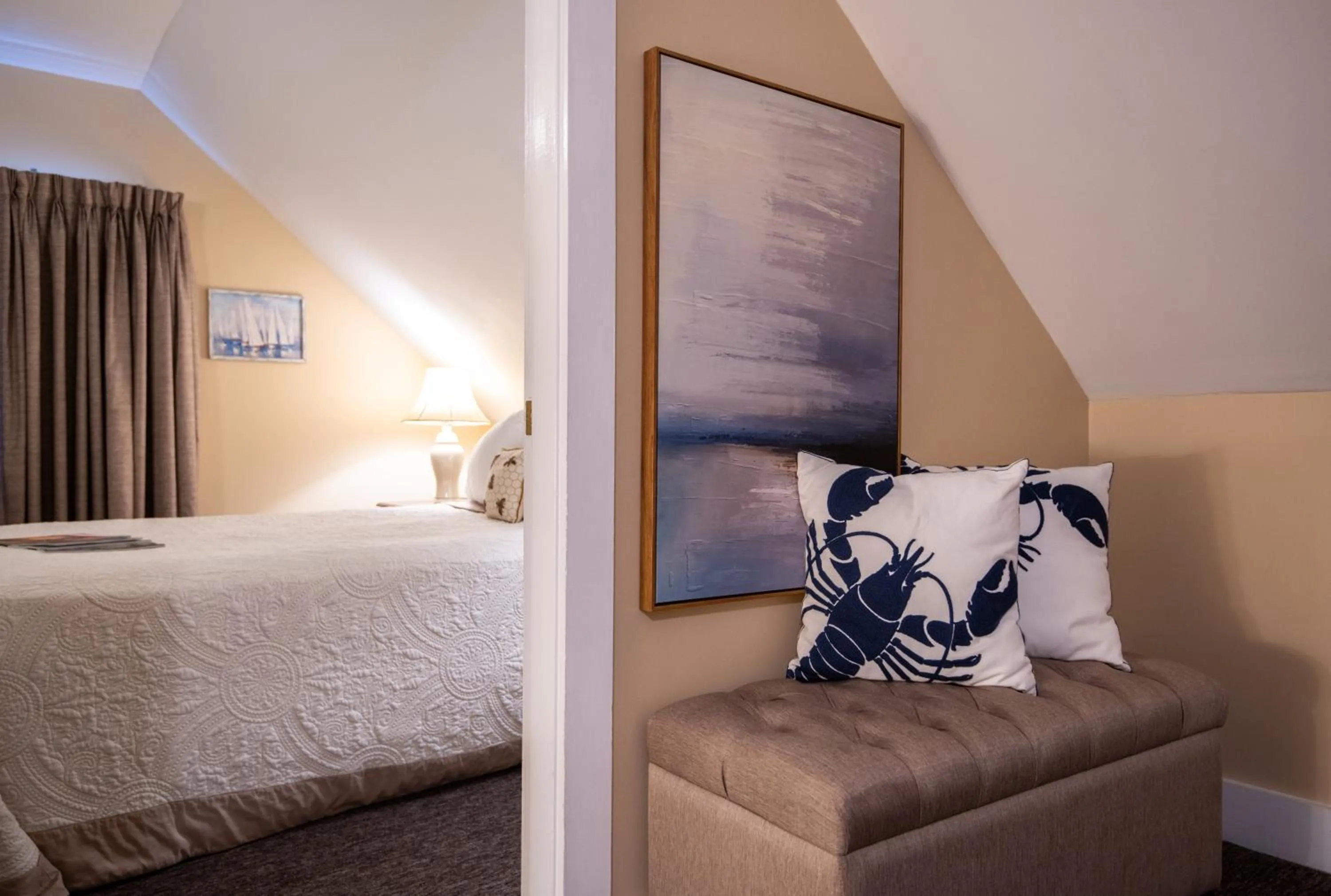 Bed in Bar Harbor Manor