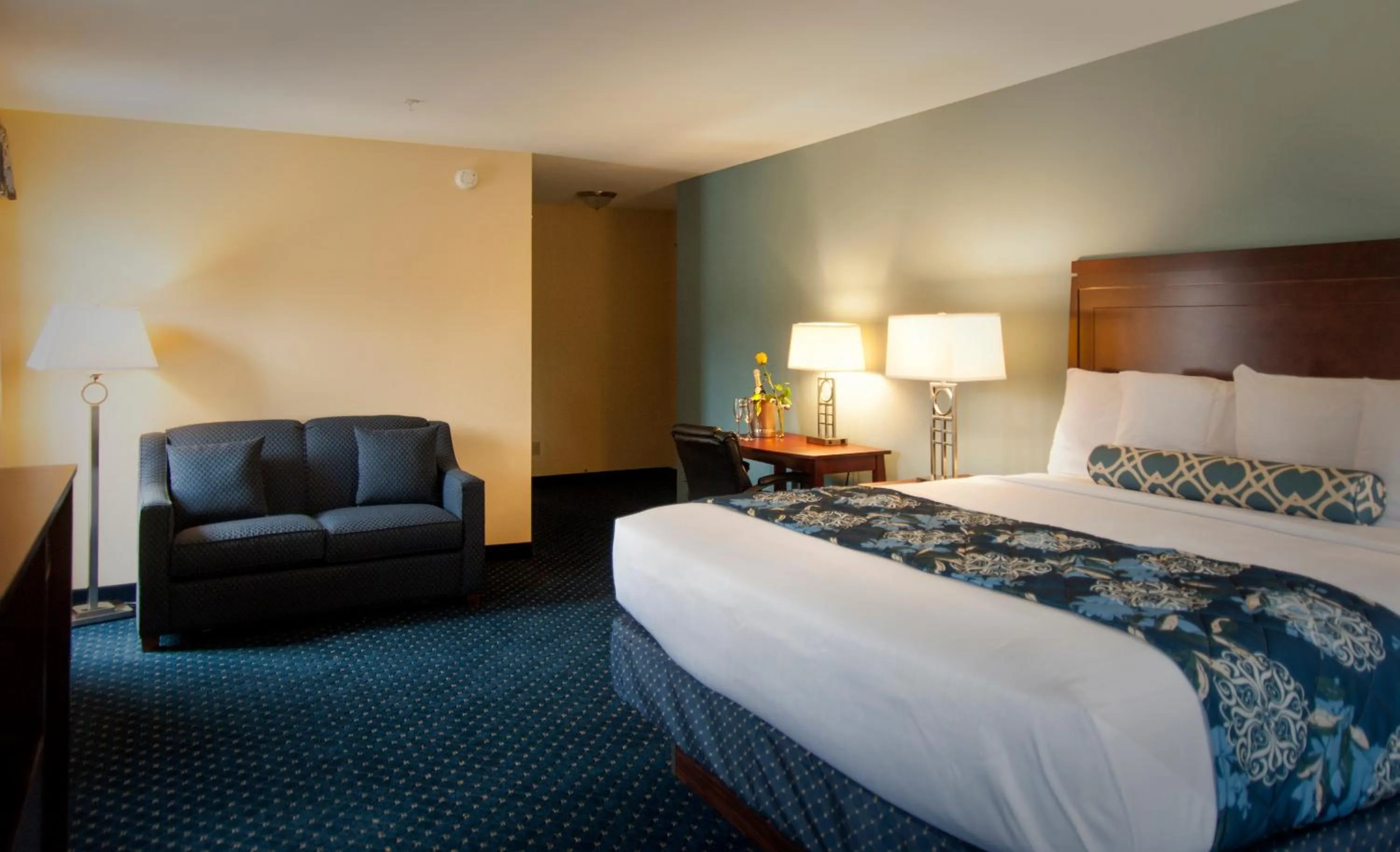 Bed in Bar Harbor Manor