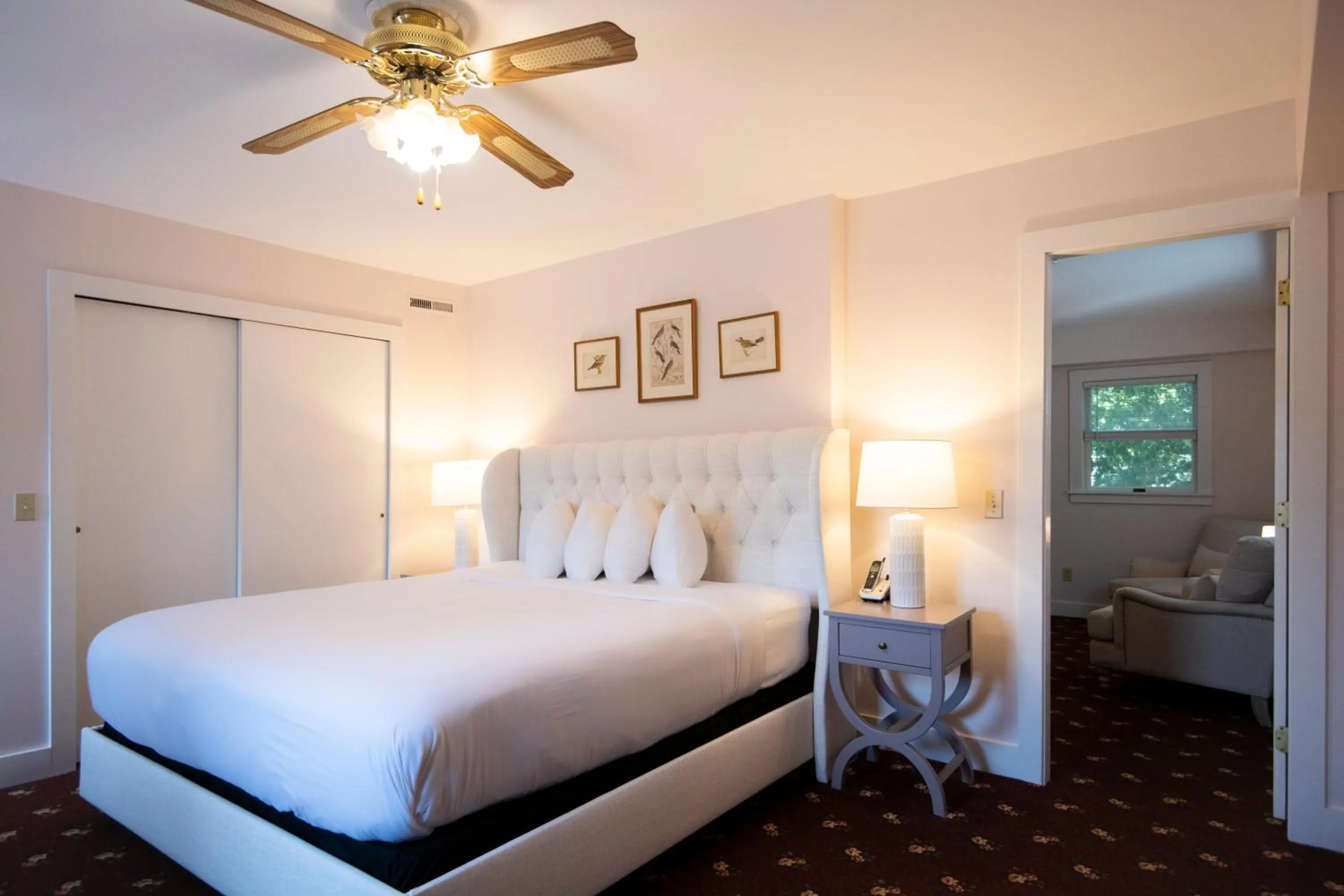 Bed in Bar Harbor Manor