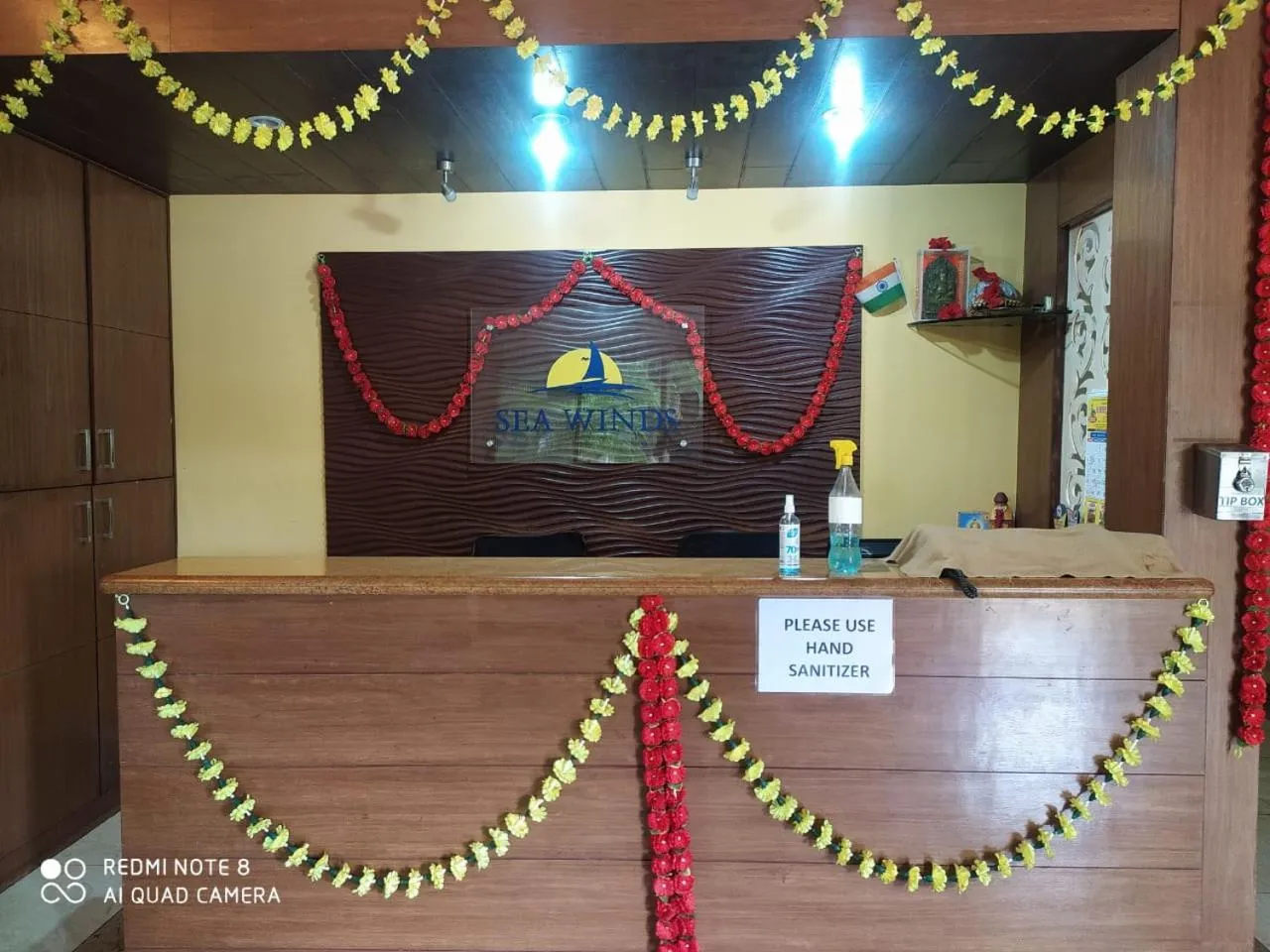 Lobby or reception in Sea Winds Hotel, Guhagar