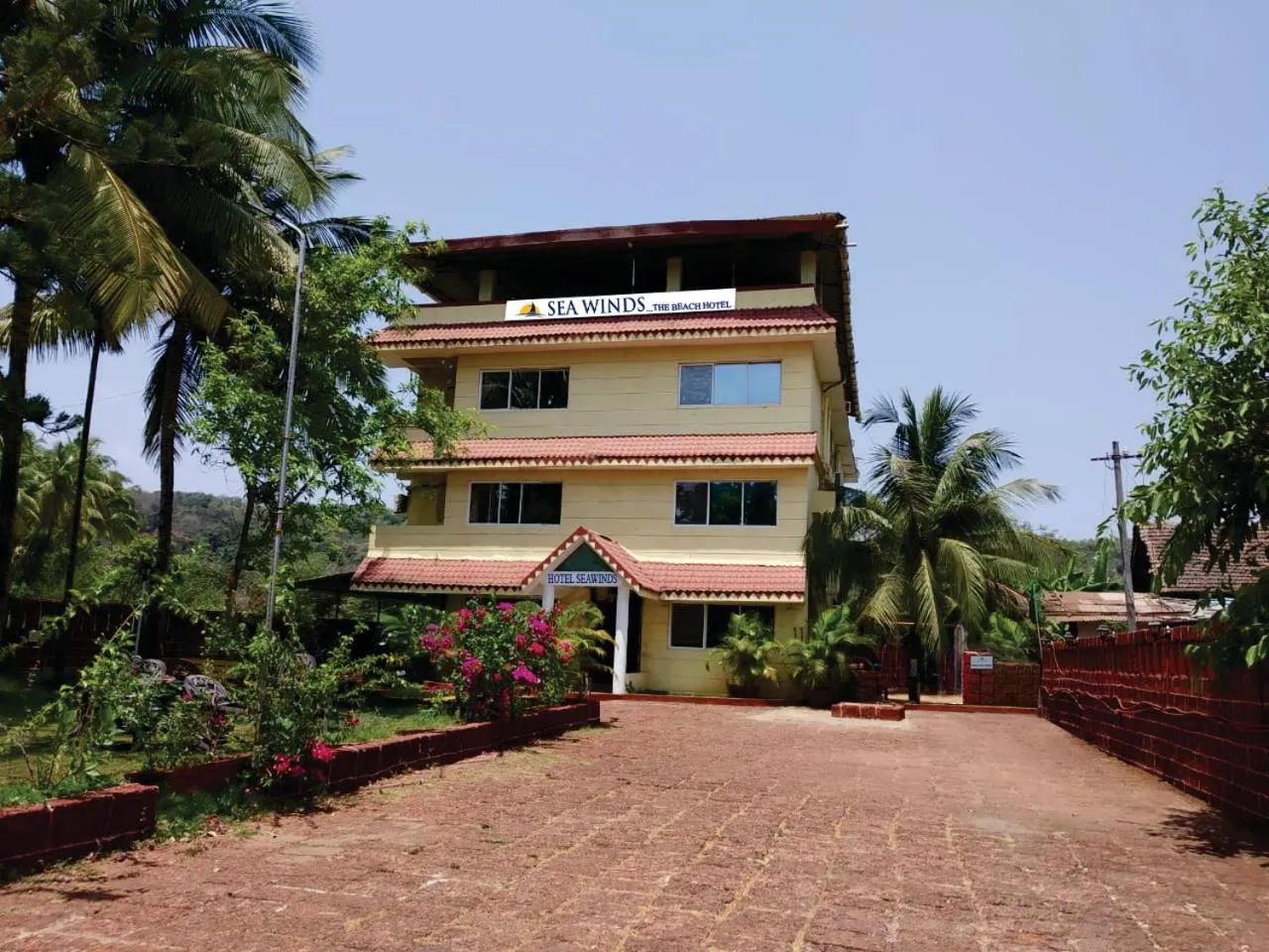 Property building in Sea Winds Hotel, Guhagar