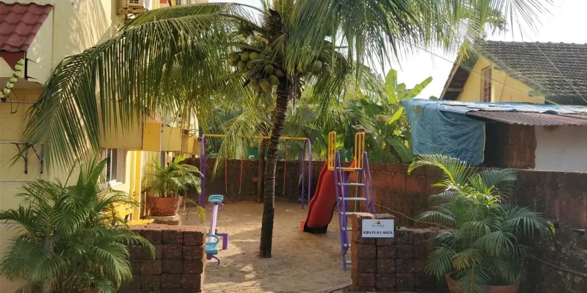 Children play ground in Sea Winds Hotel, Guhagar