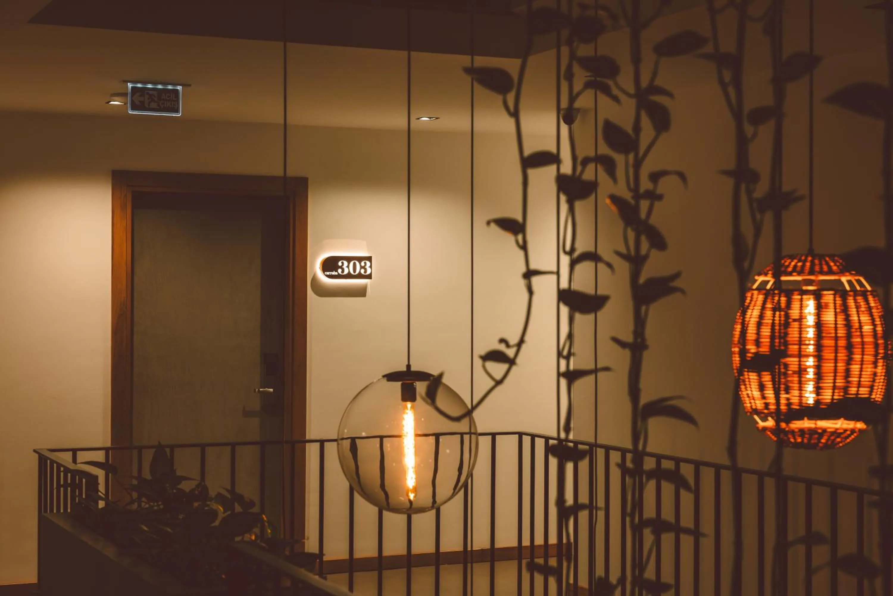 Inner courtyard view in Carruba Boutique Hotel