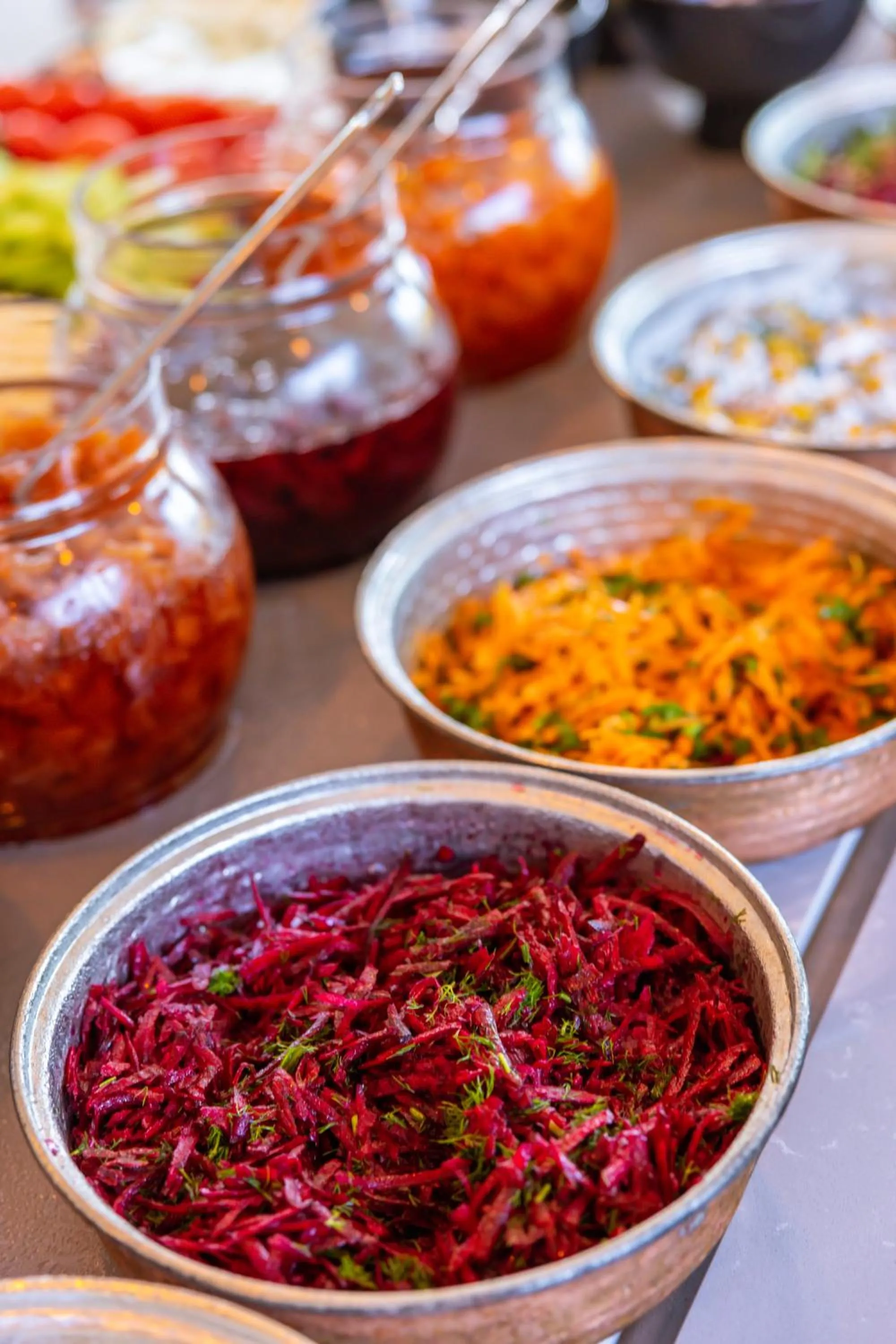 Buffet breakfast in Carruba Boutique Hotel