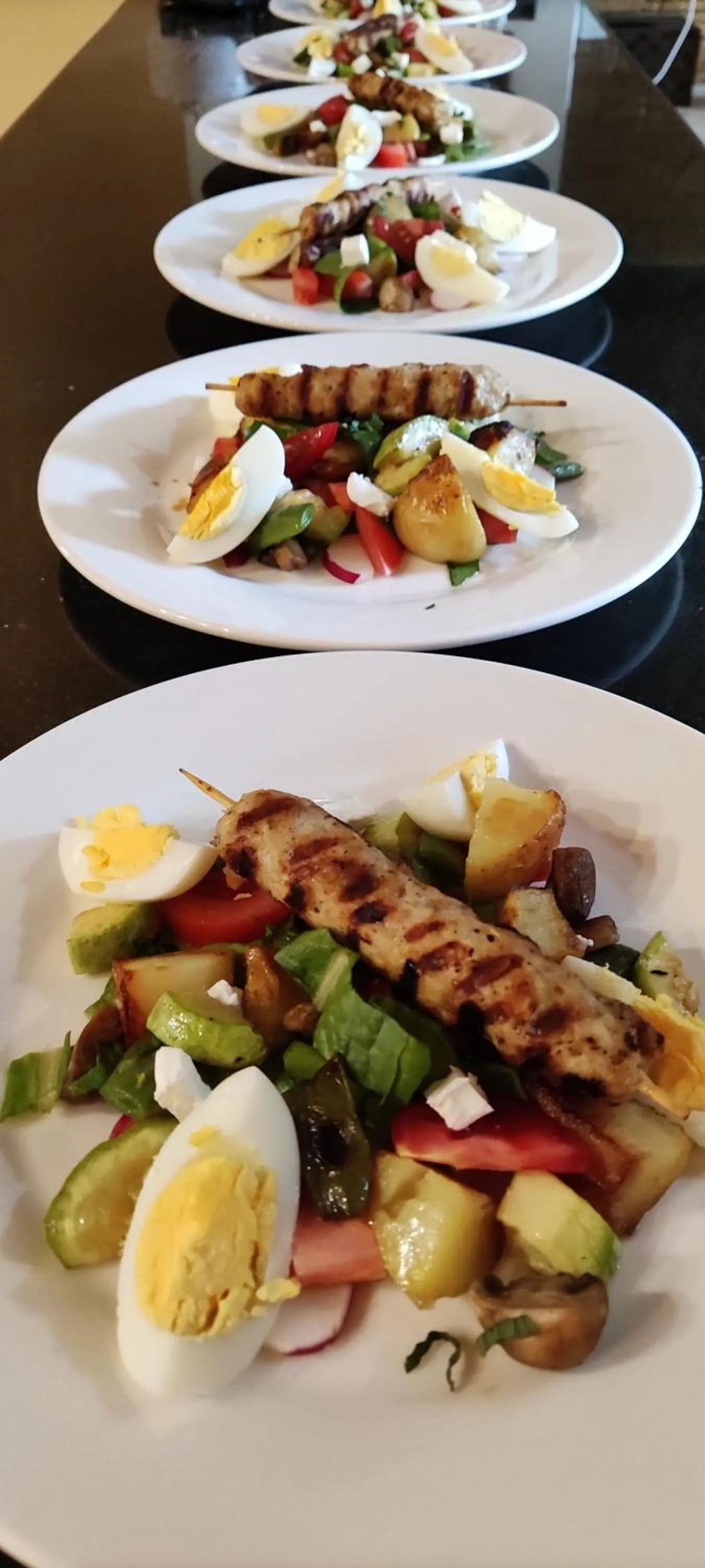 Food in Garden Lounge Hotel