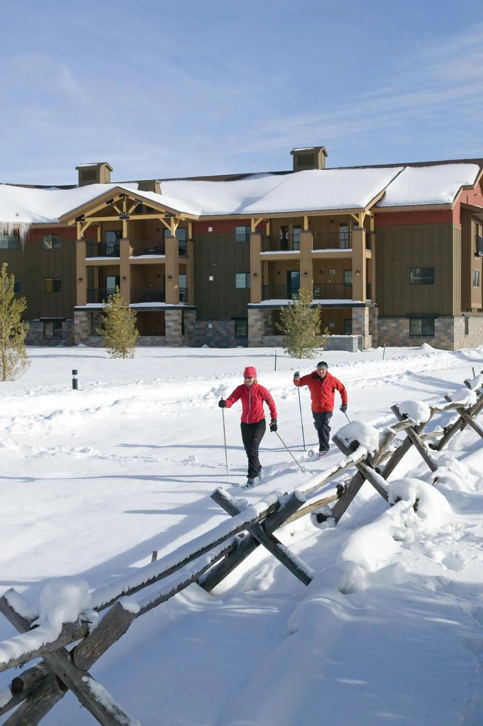 Skiing in WorldMark West Yellowstone