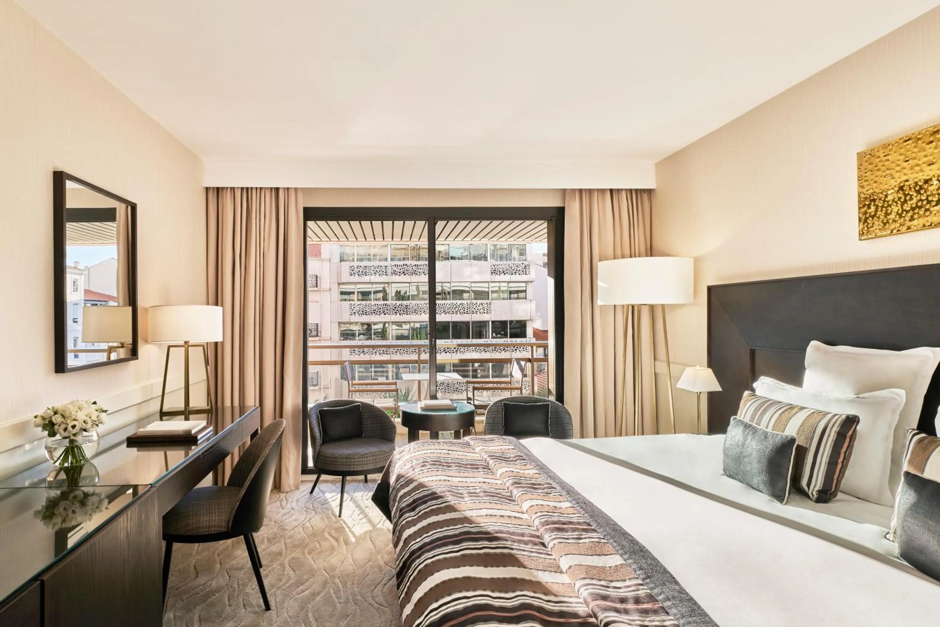 Photo of the whole room, Bed in Hôtel Barrière Le Gray d'Albion