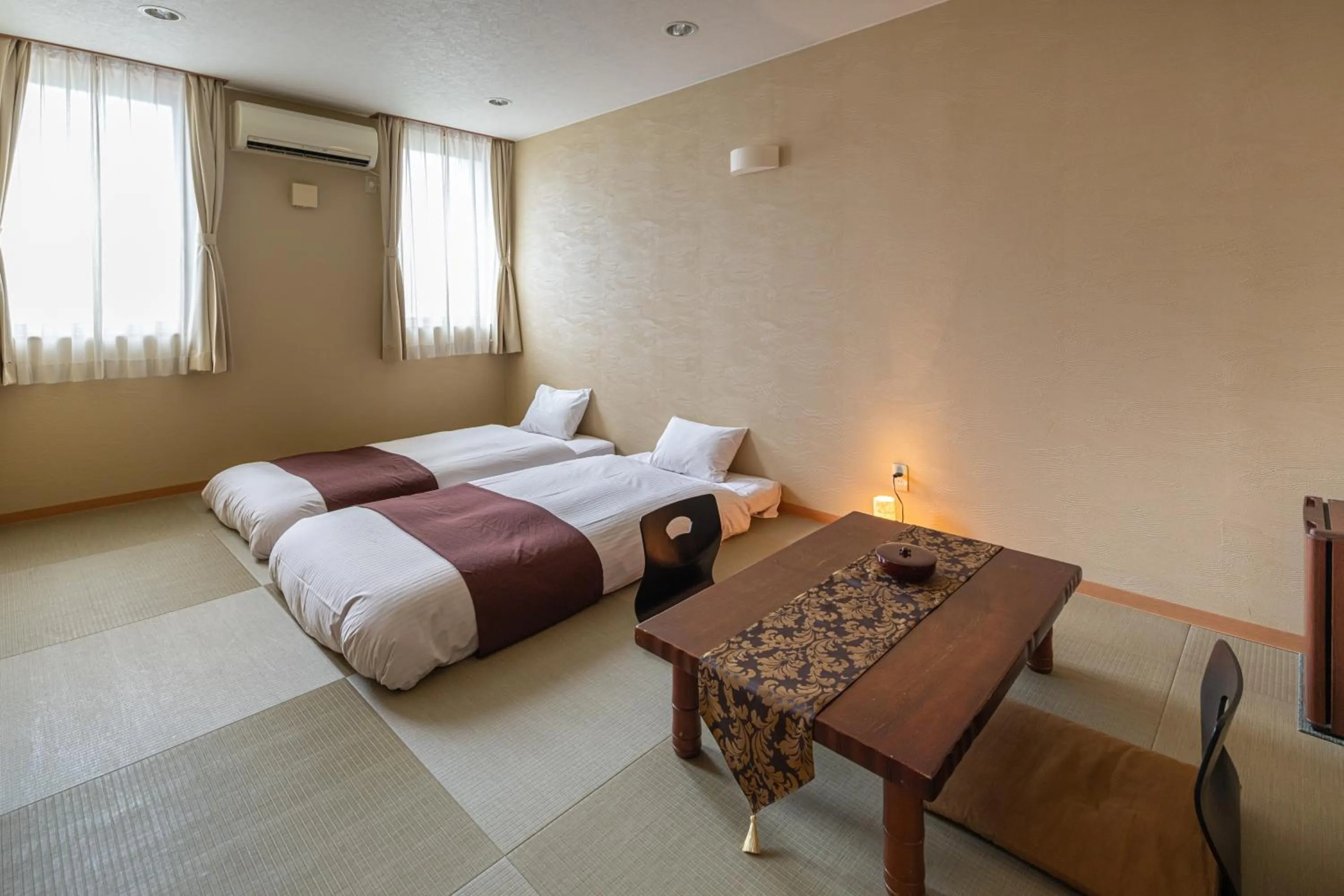 Bed in Hotel Teiregikan