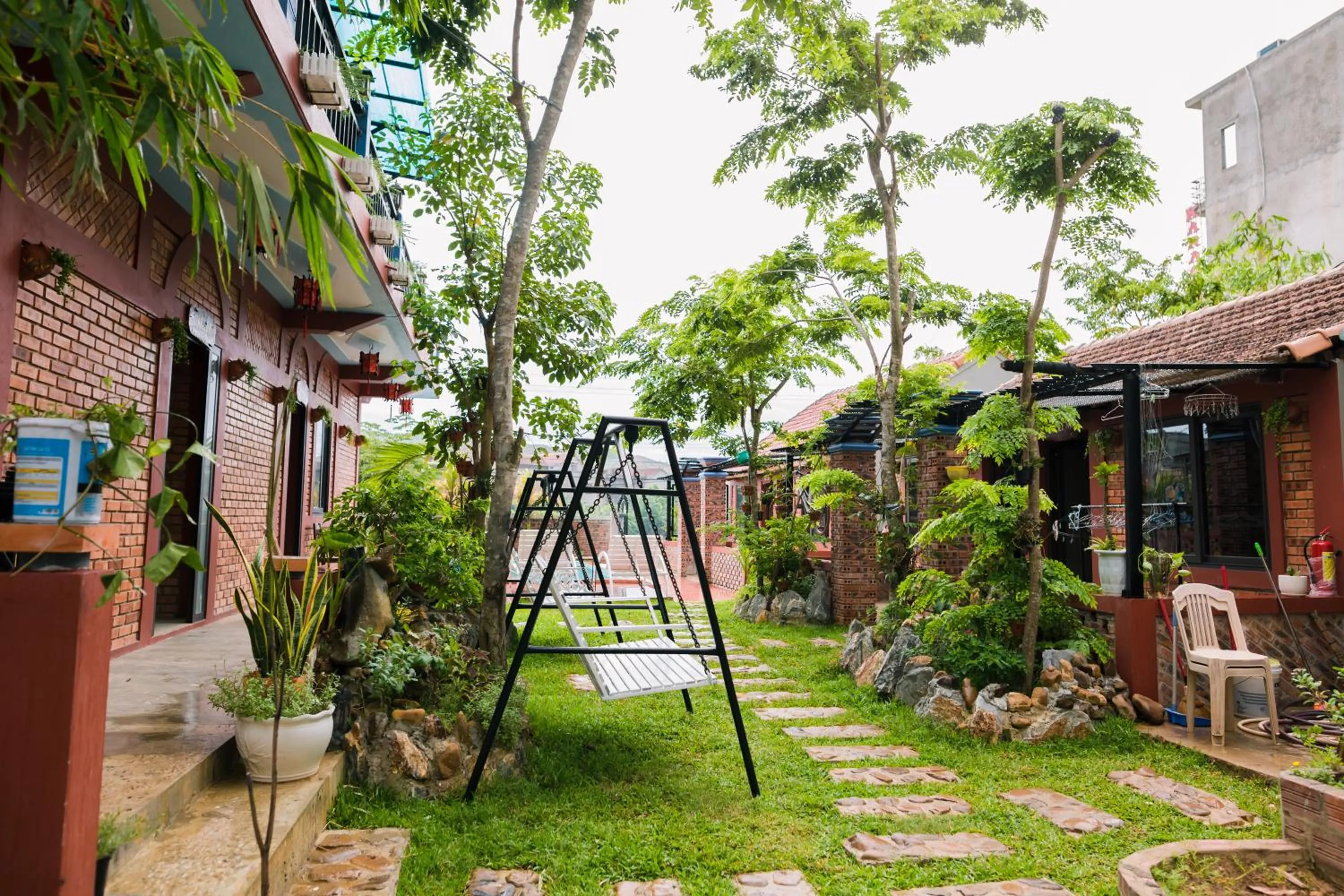 Garden in Vu's Homestay