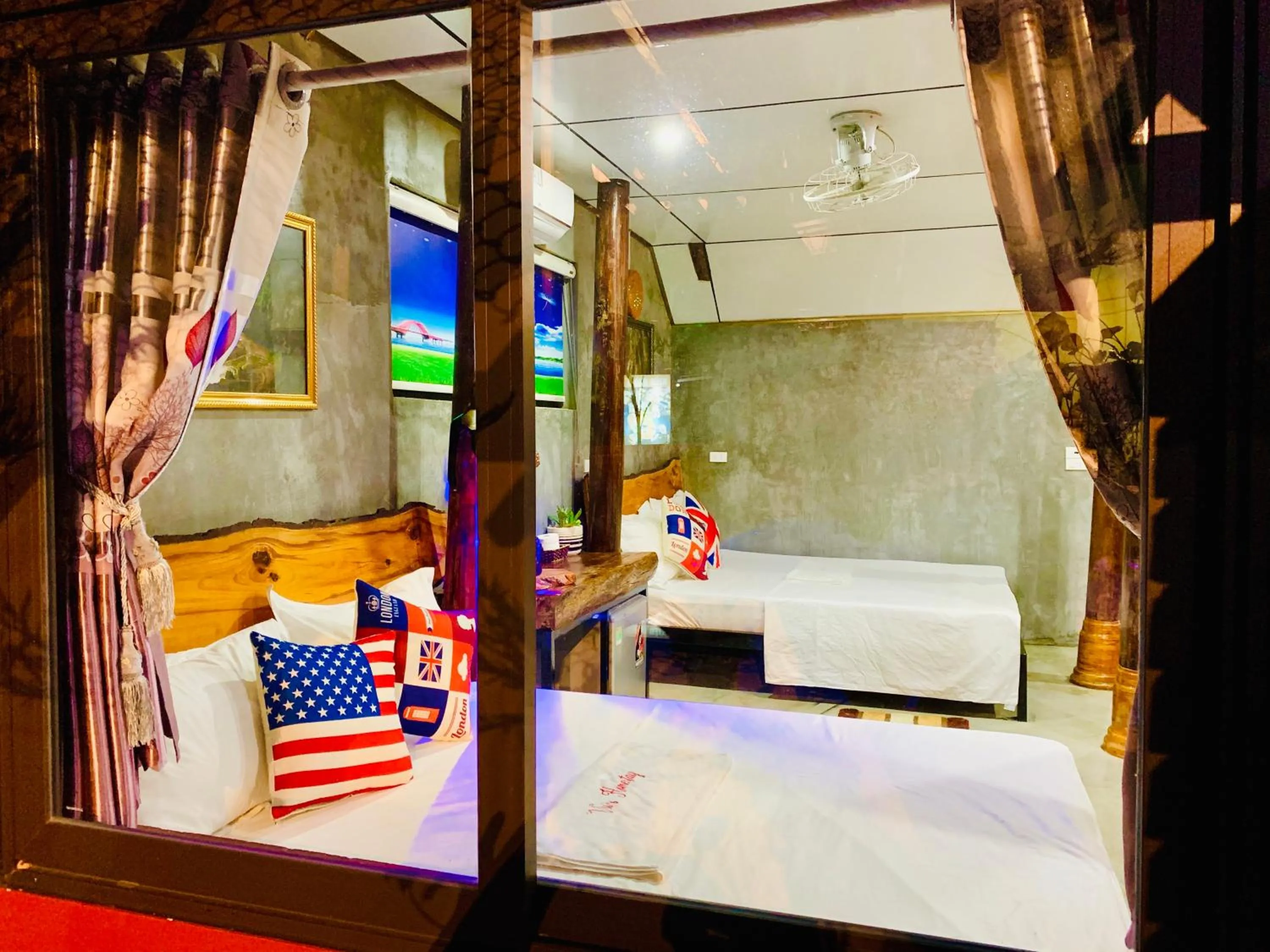 Bed in Vu's Homestay