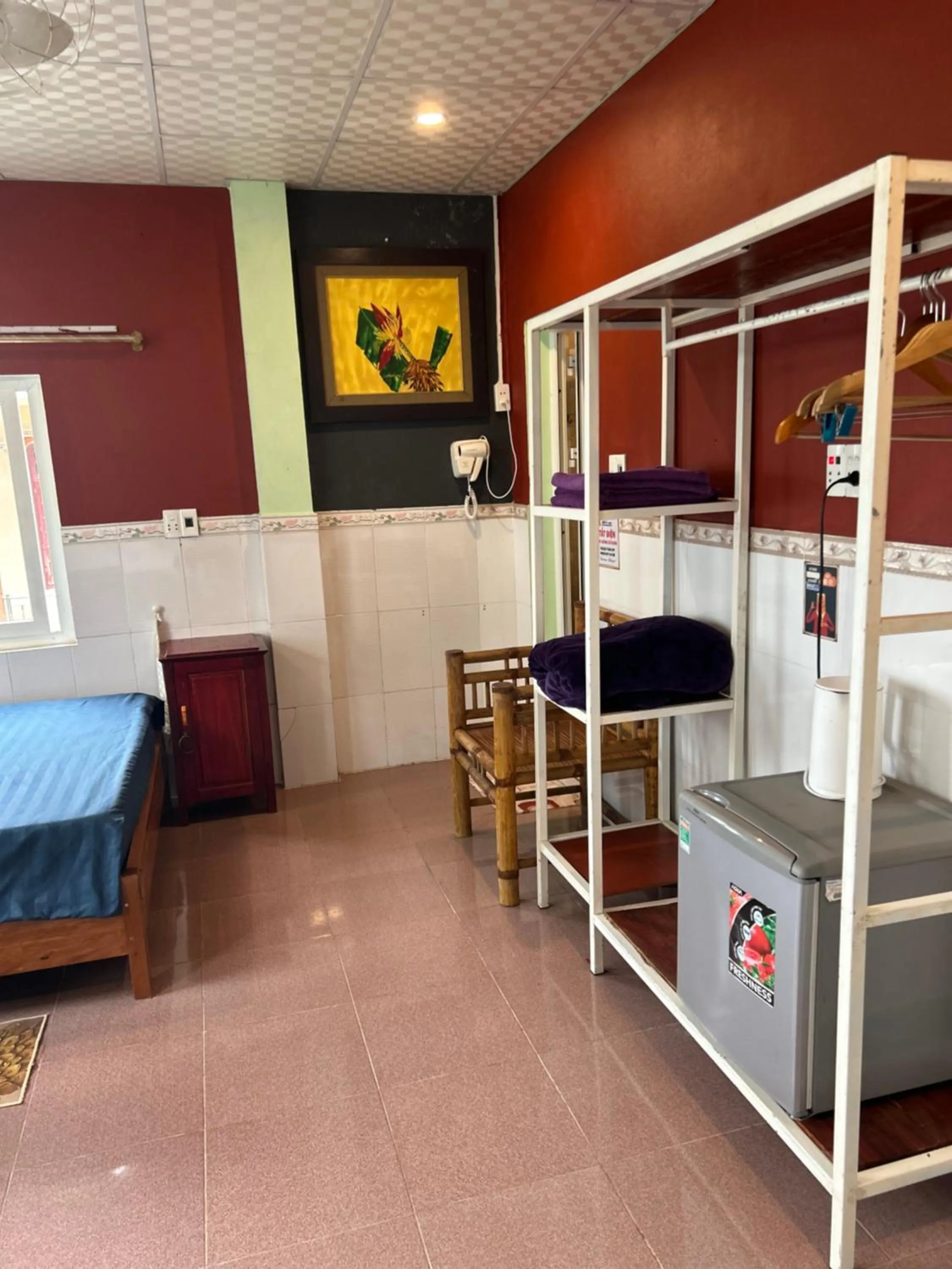 Bed in Vu's Homestay