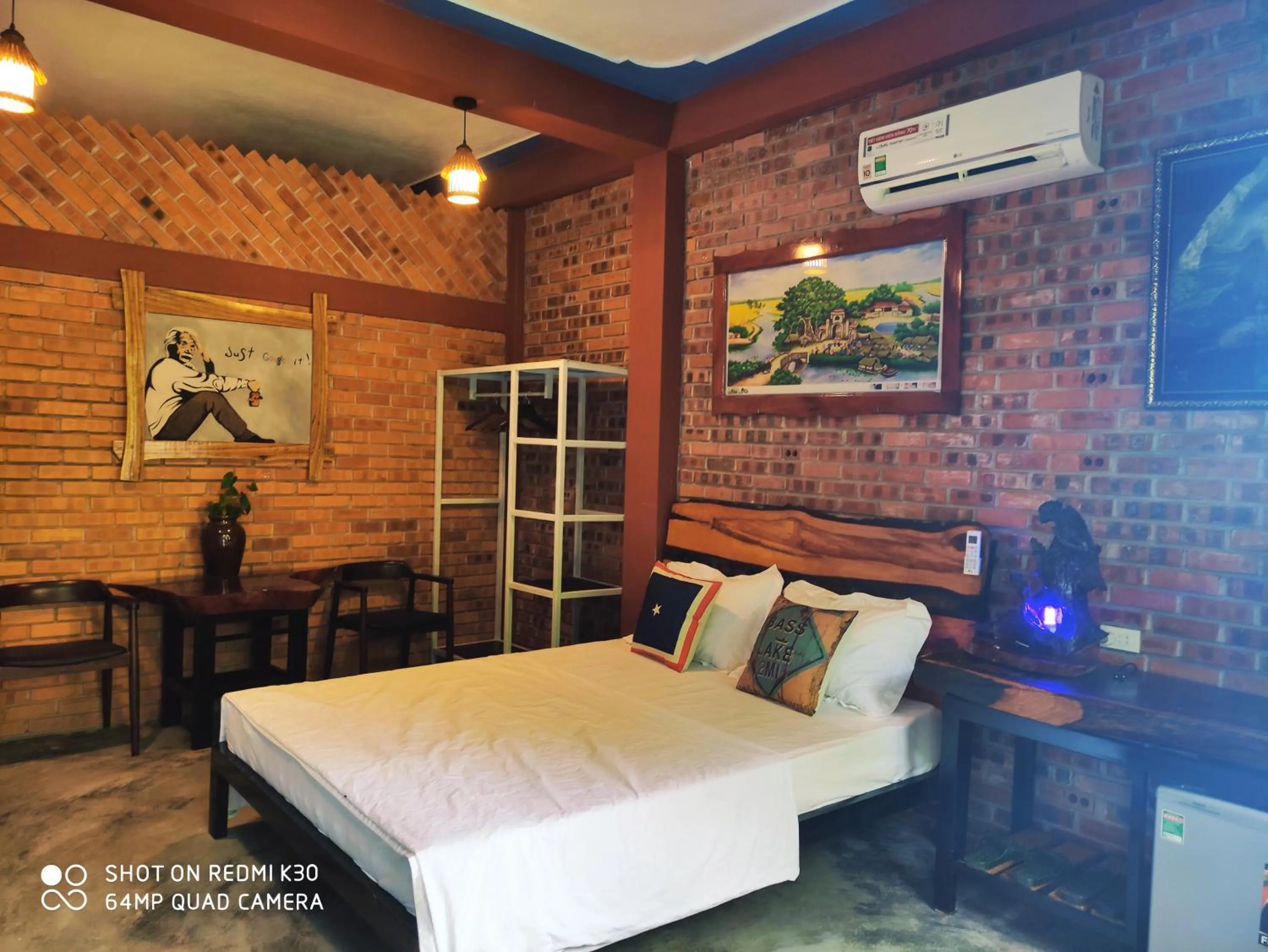 Bed in Vu's Homestay