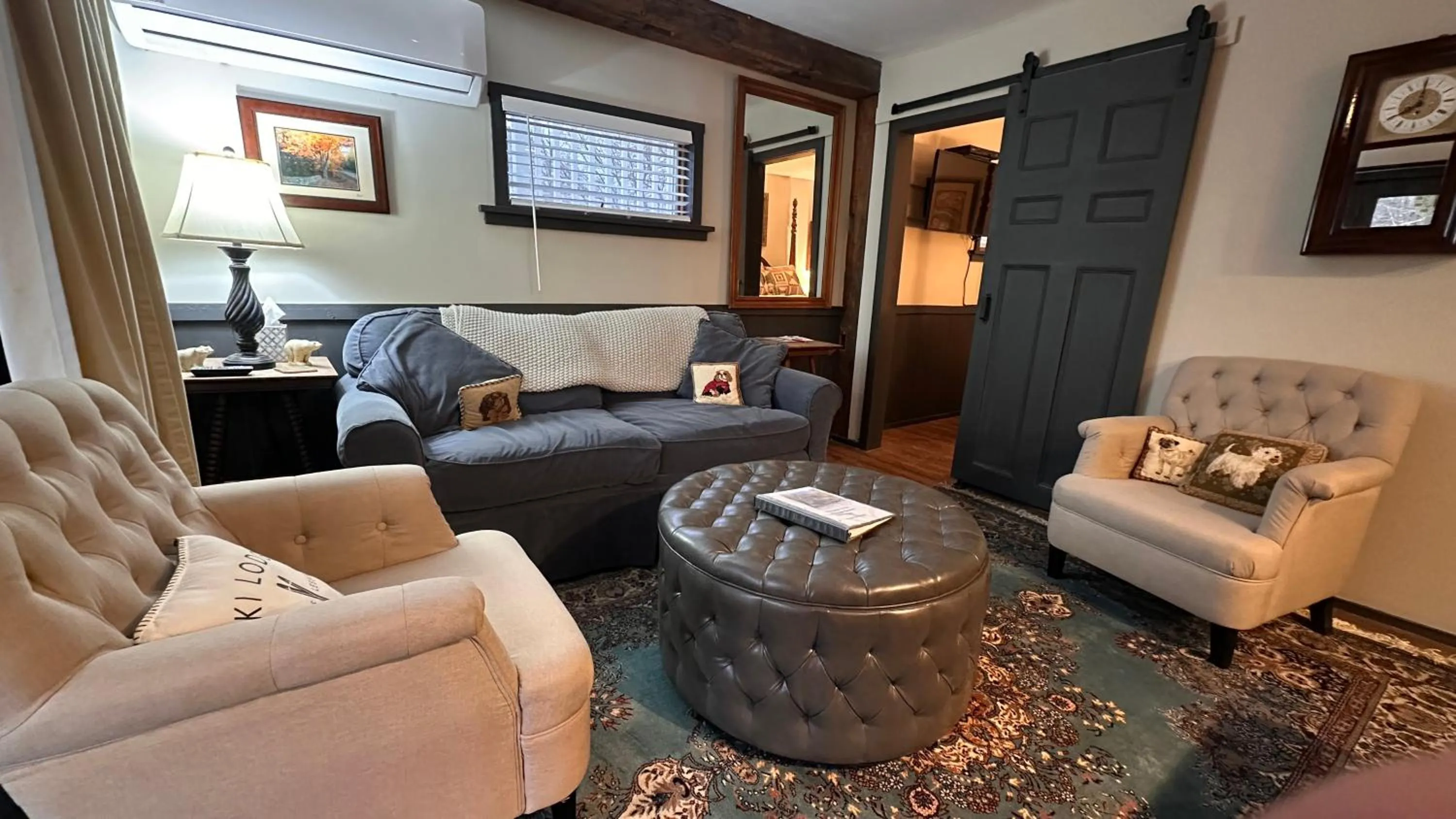 Living room in Phineas Swann Inn & Spa