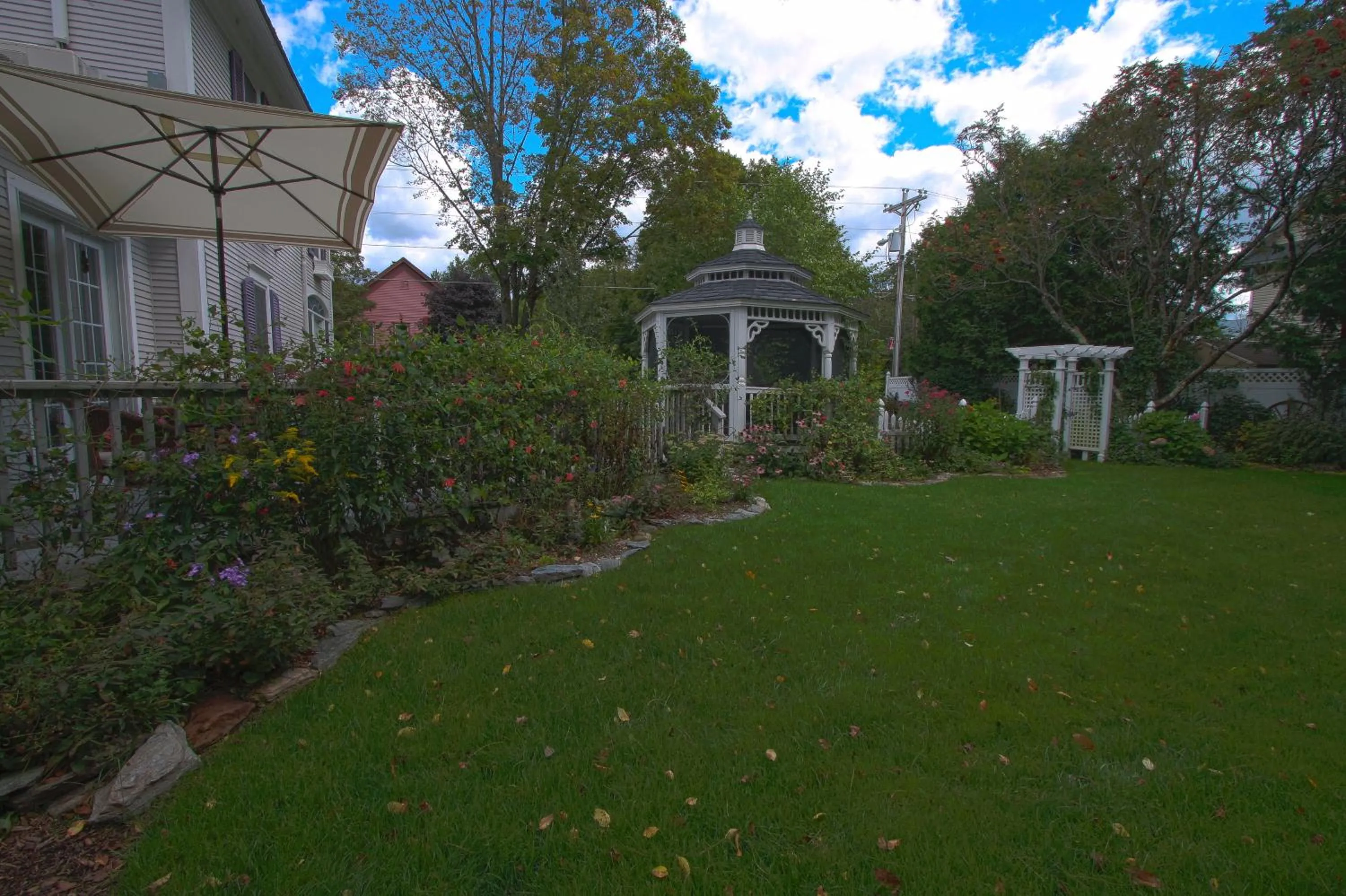 Garden in Phineas Swann Inn & Spa