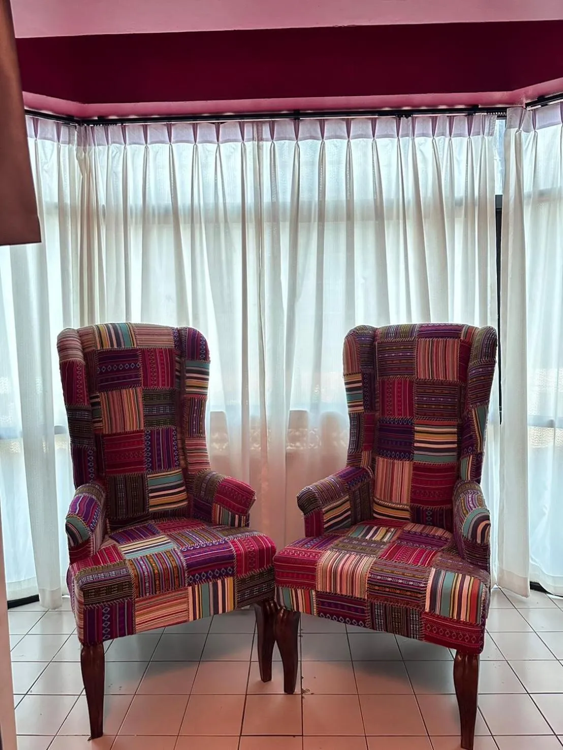 Seating area in Lemonap Hostel