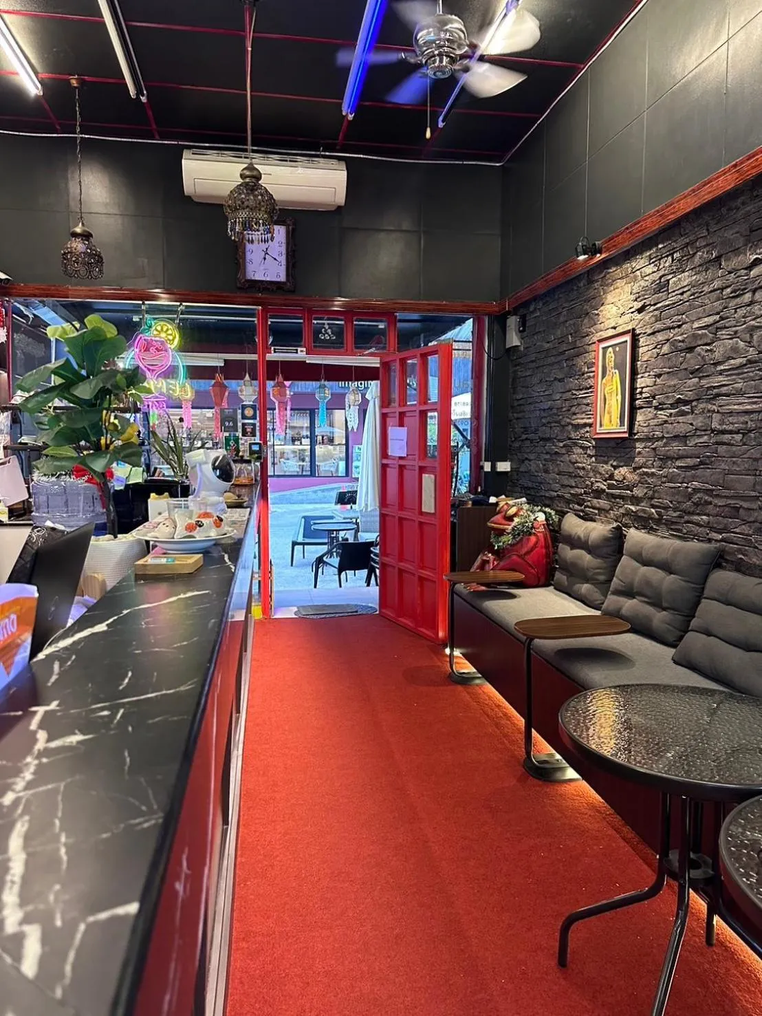 Living room in Lemonap Hostel