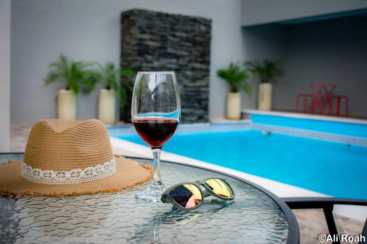 Swimming pool in Hotel Real de Lua