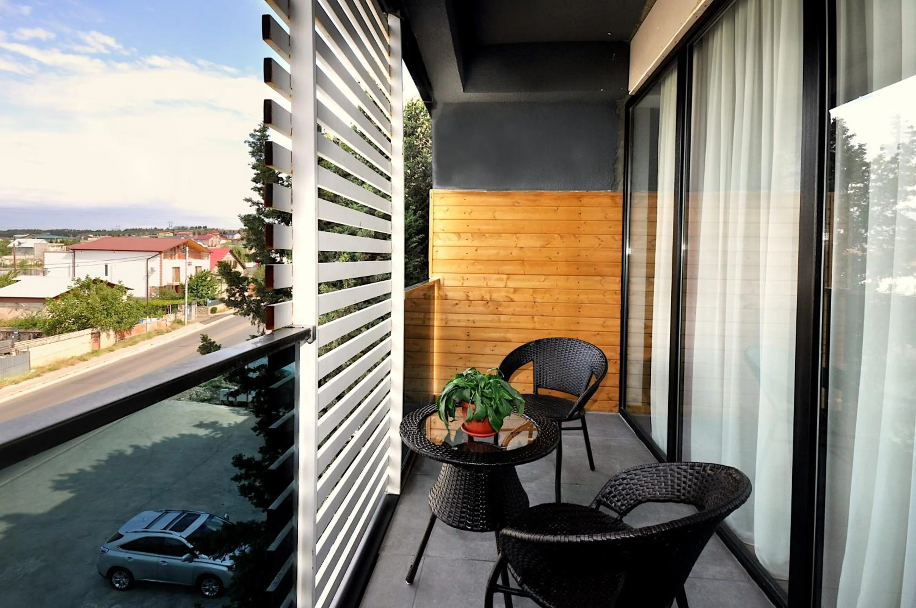 Balcony/Terrace in Jazz Hotel