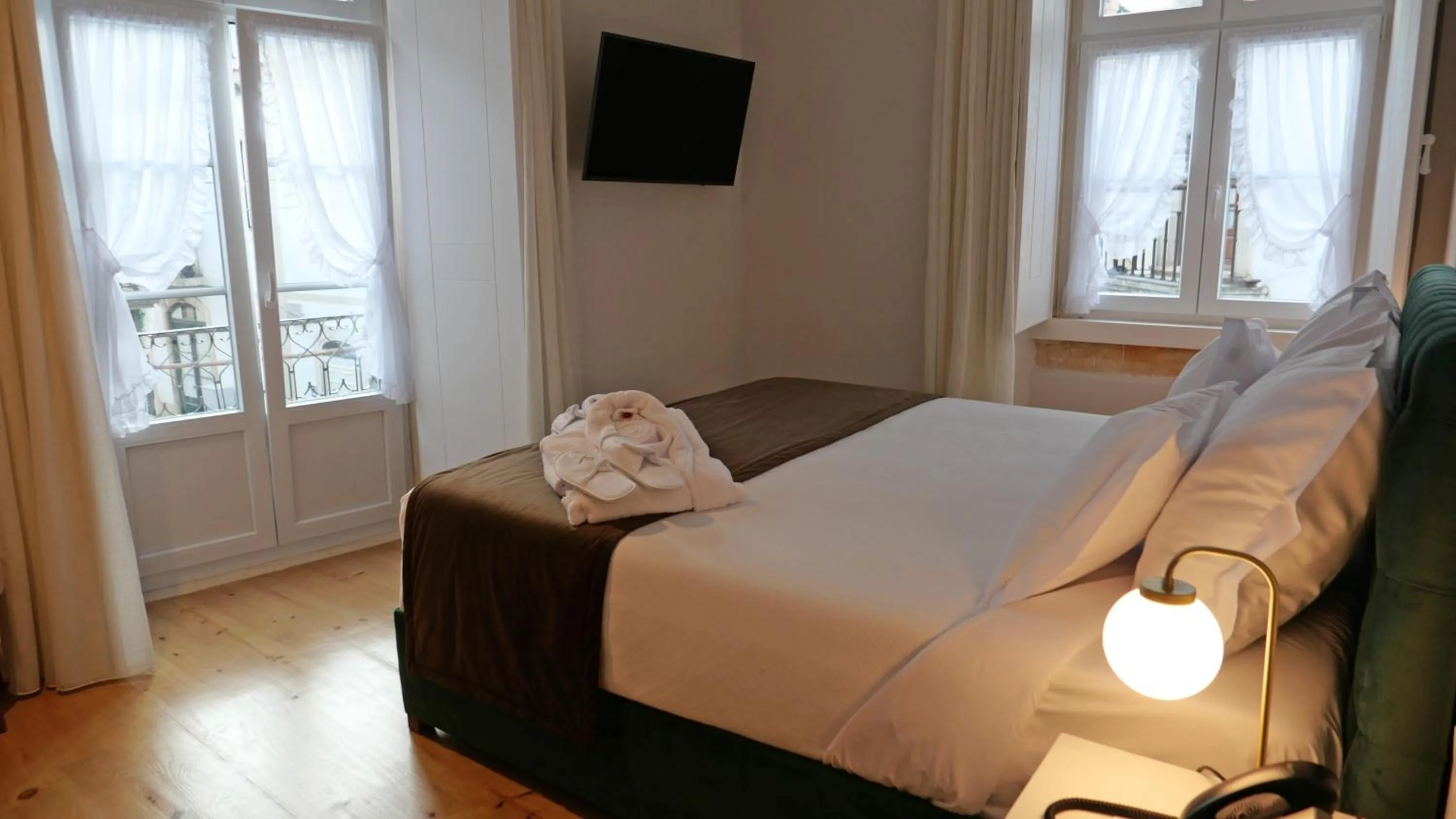 Bed in Casa dos Ofícios Hotel