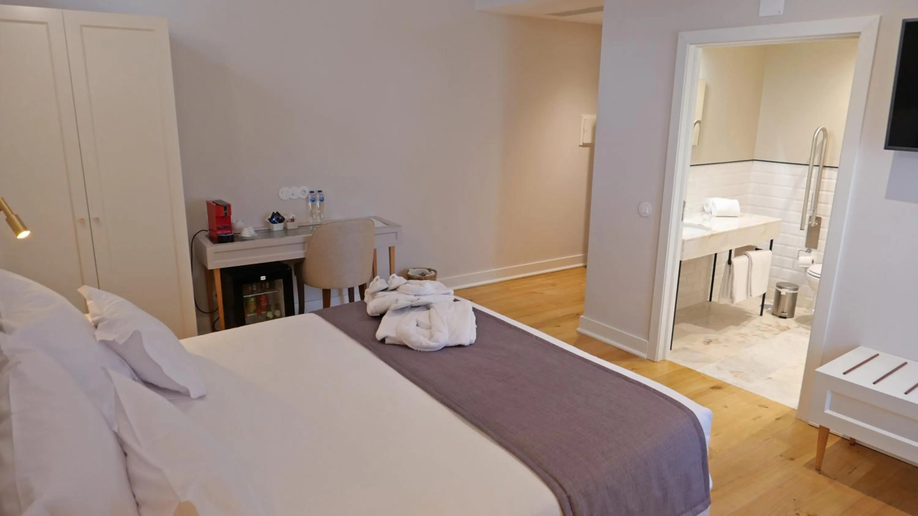 Bed in Casa dos Ofícios Hotel