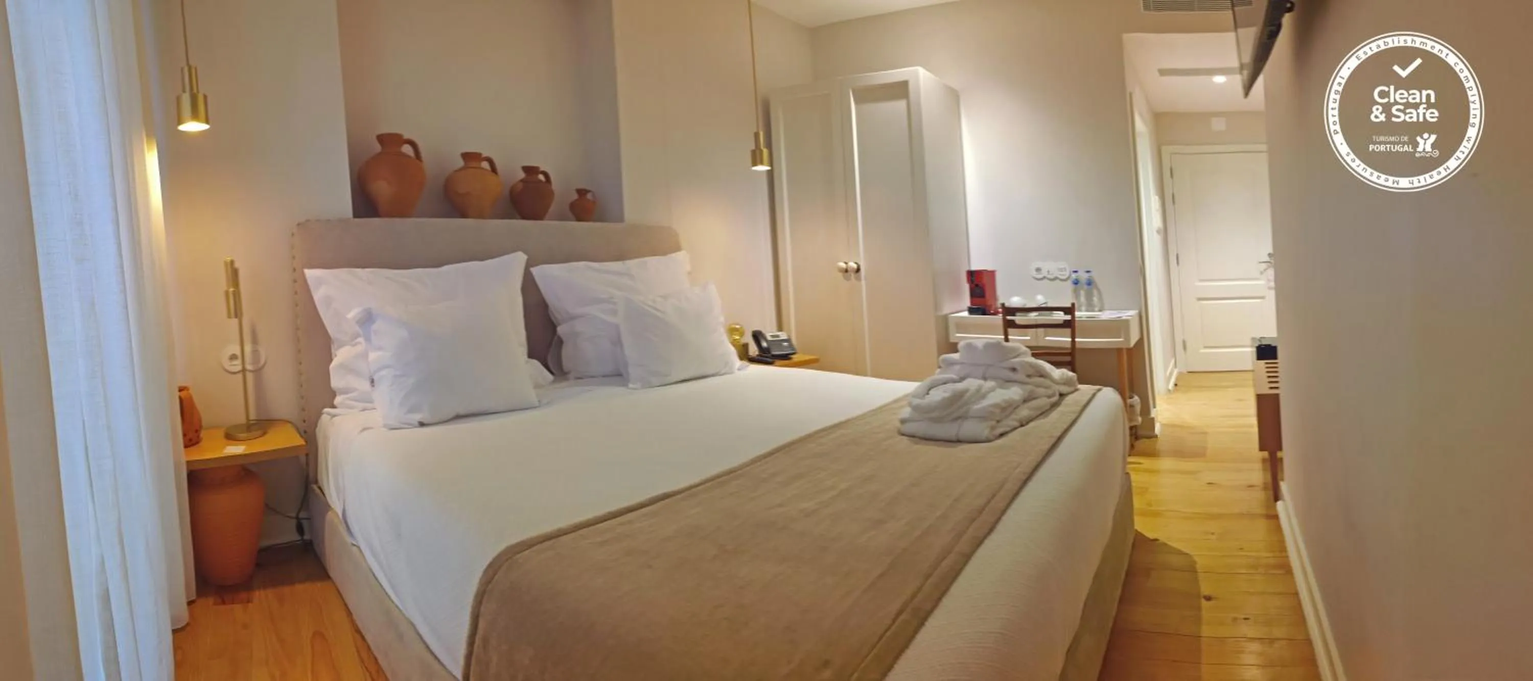 Bed in Casa dos Ofícios Hotel