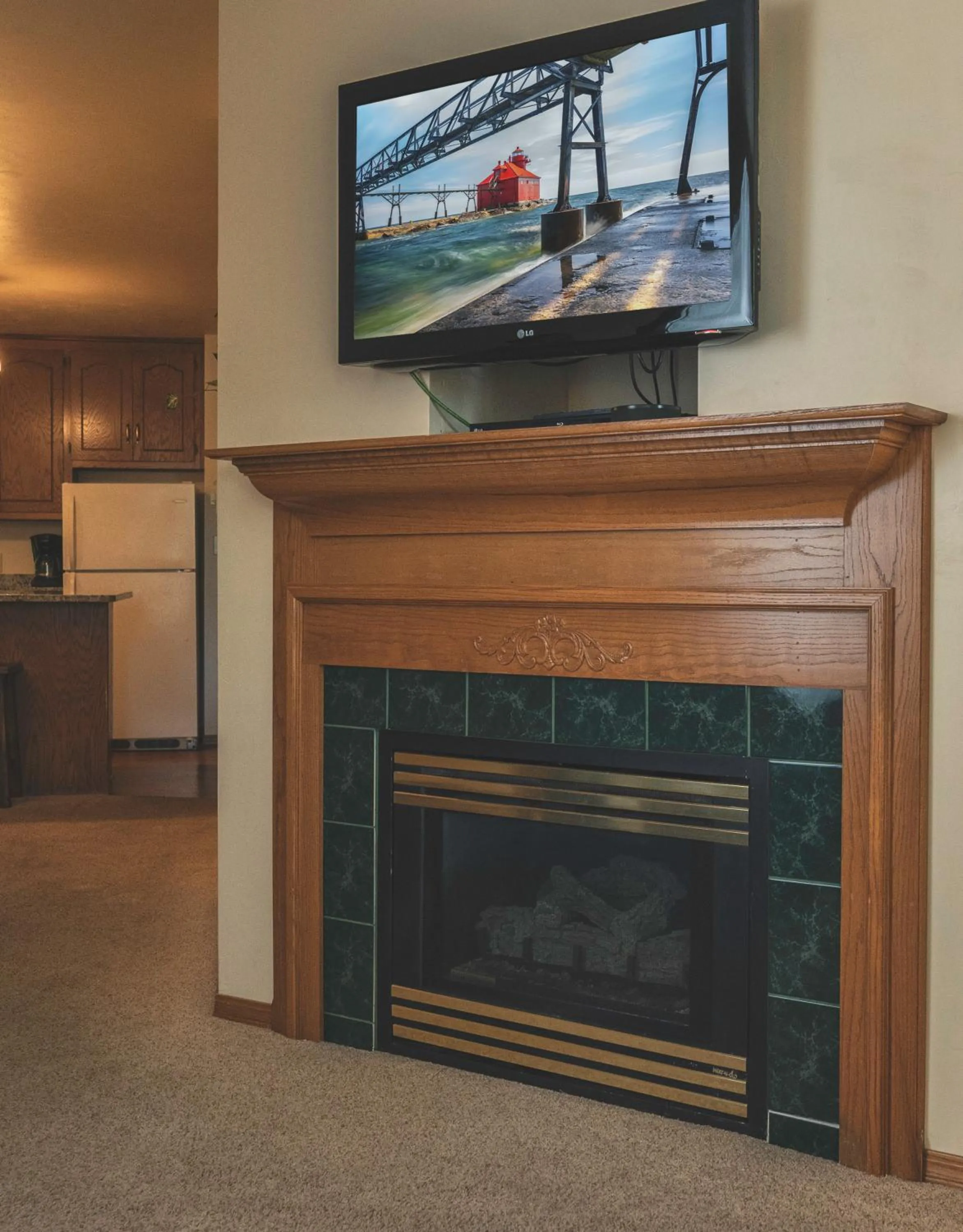 Communal lounge/ TV room in Pheasant Park Resort