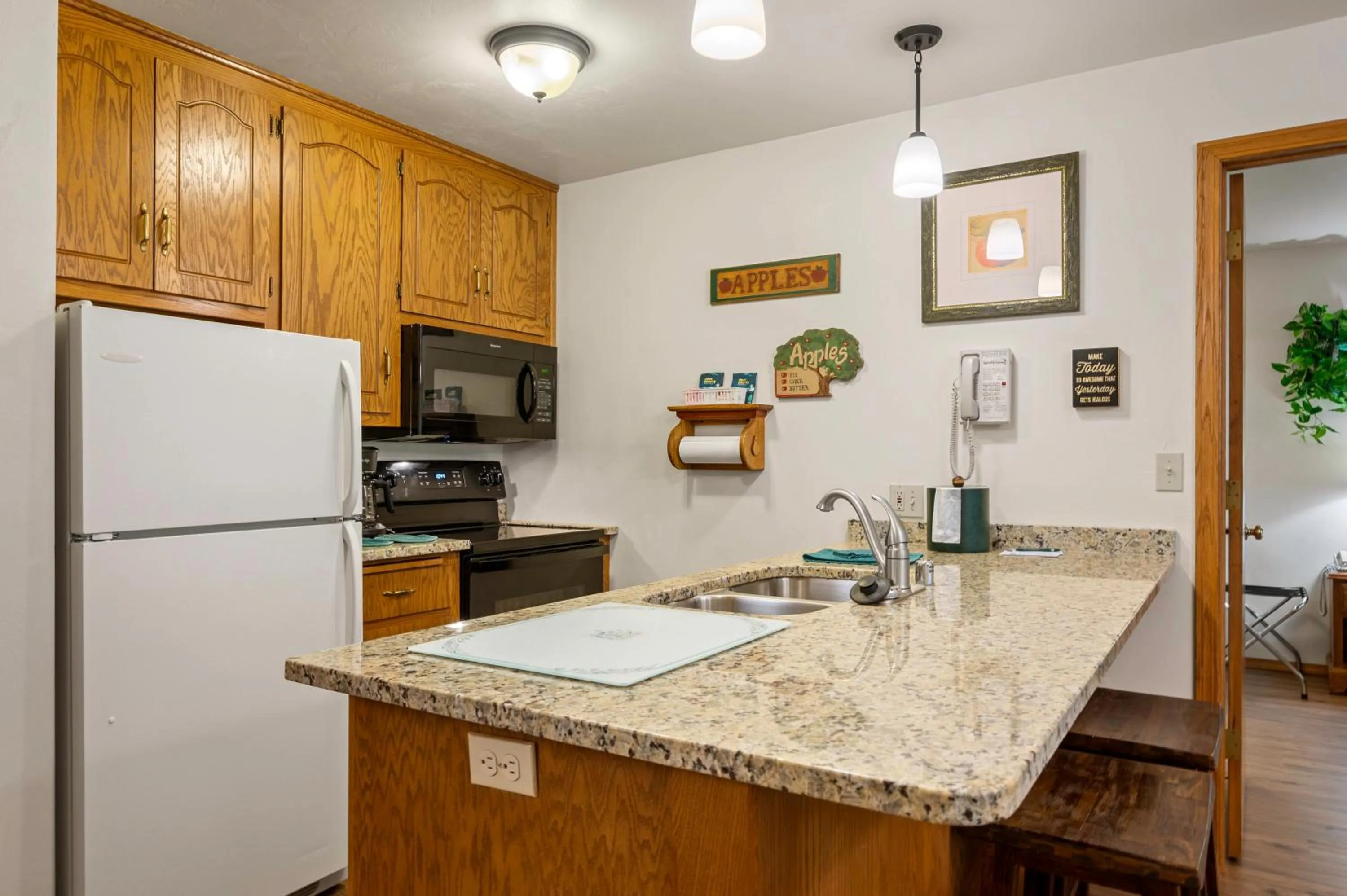 kitchen in Pheasant Park Resort