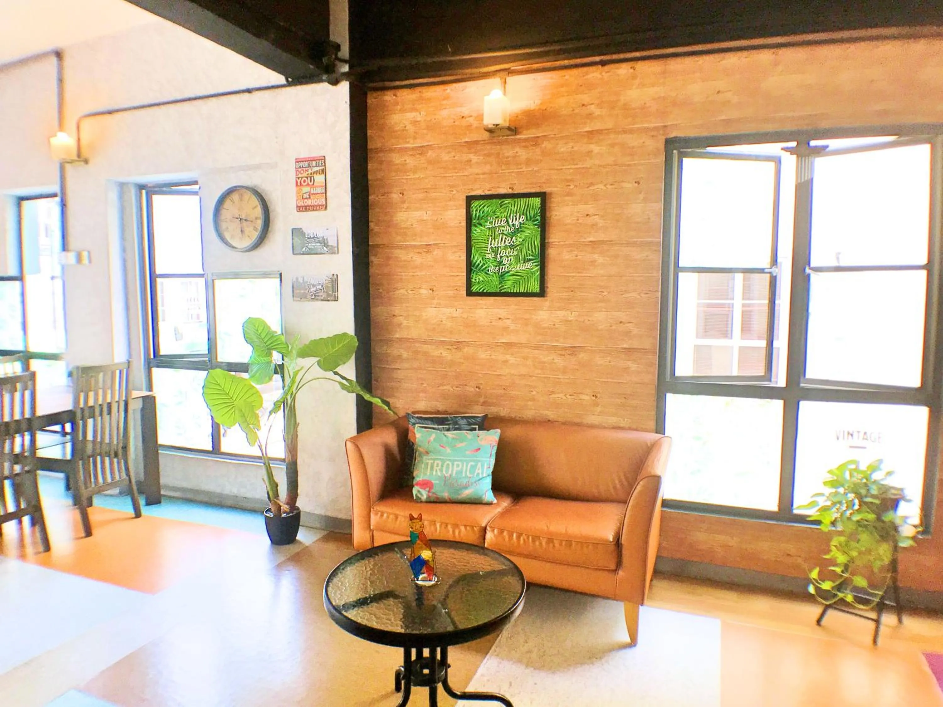 Seating area in Lavender@Guesthouse