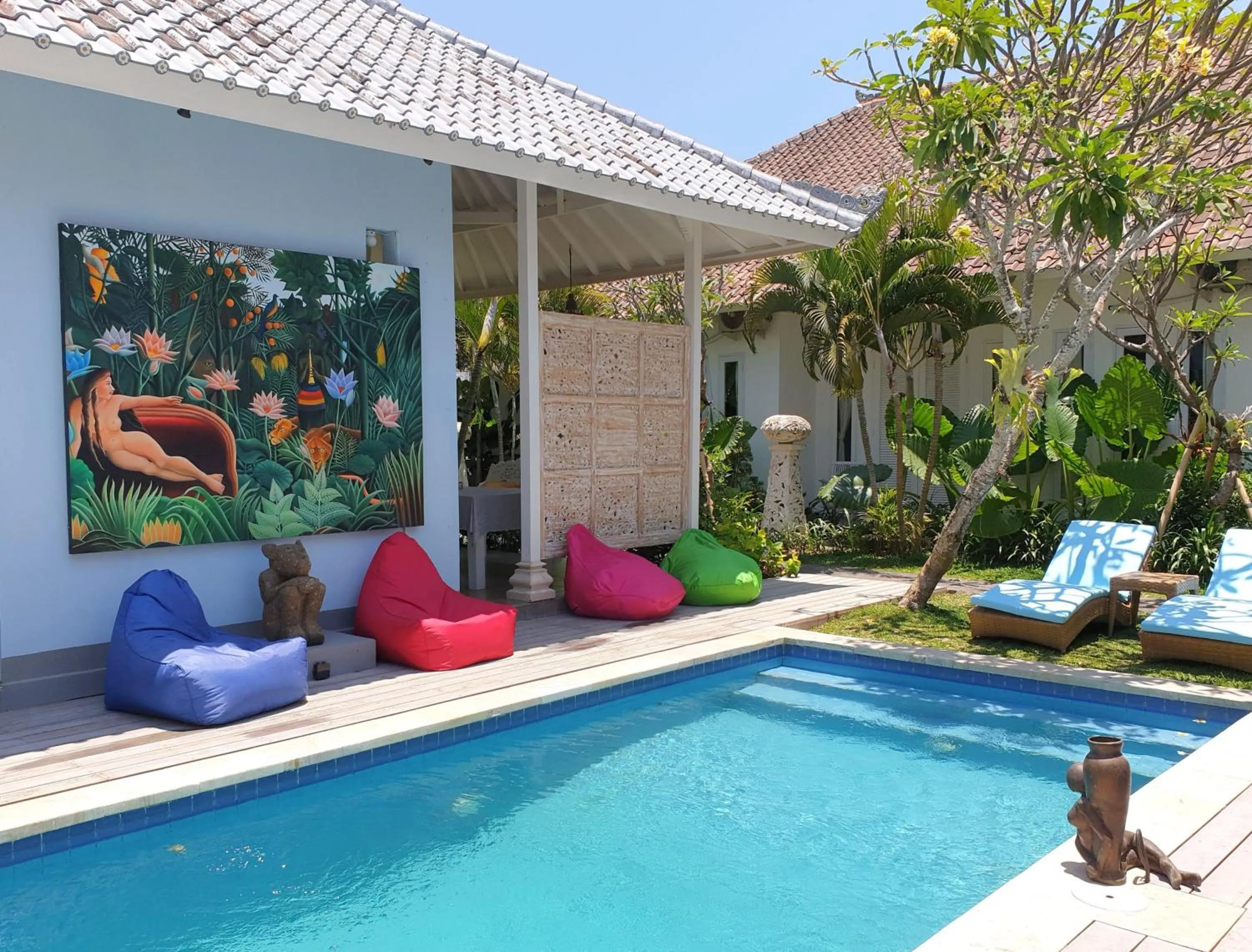 Garden in Starling villas