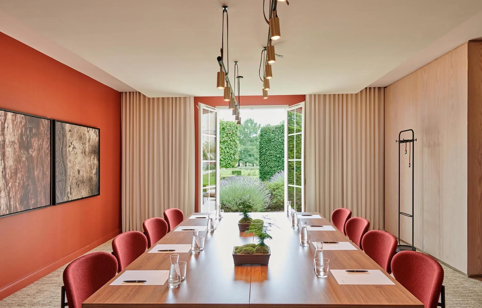 Seating area in Château Hôtel Grand Barrail