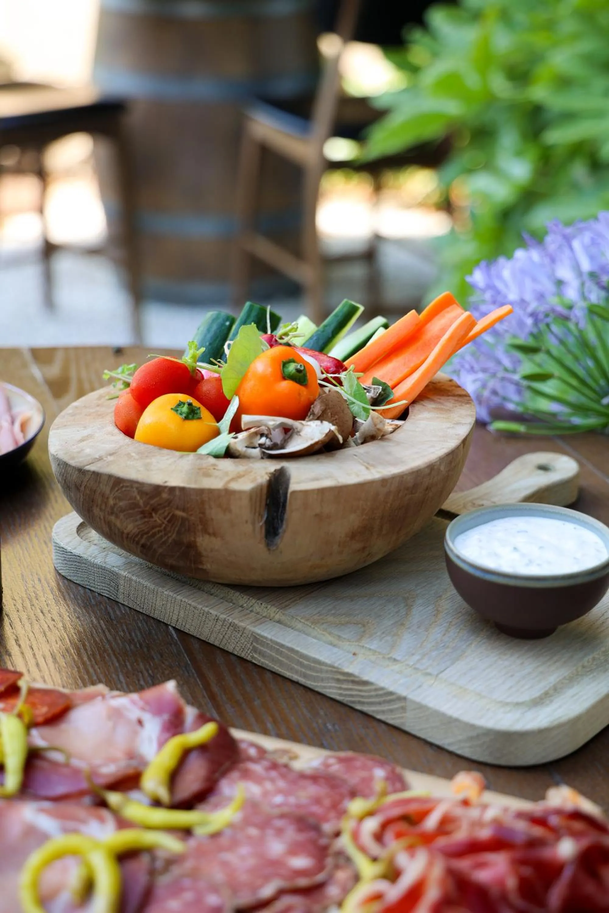 BBQ facilities in Château Hôtel Grand Barrail