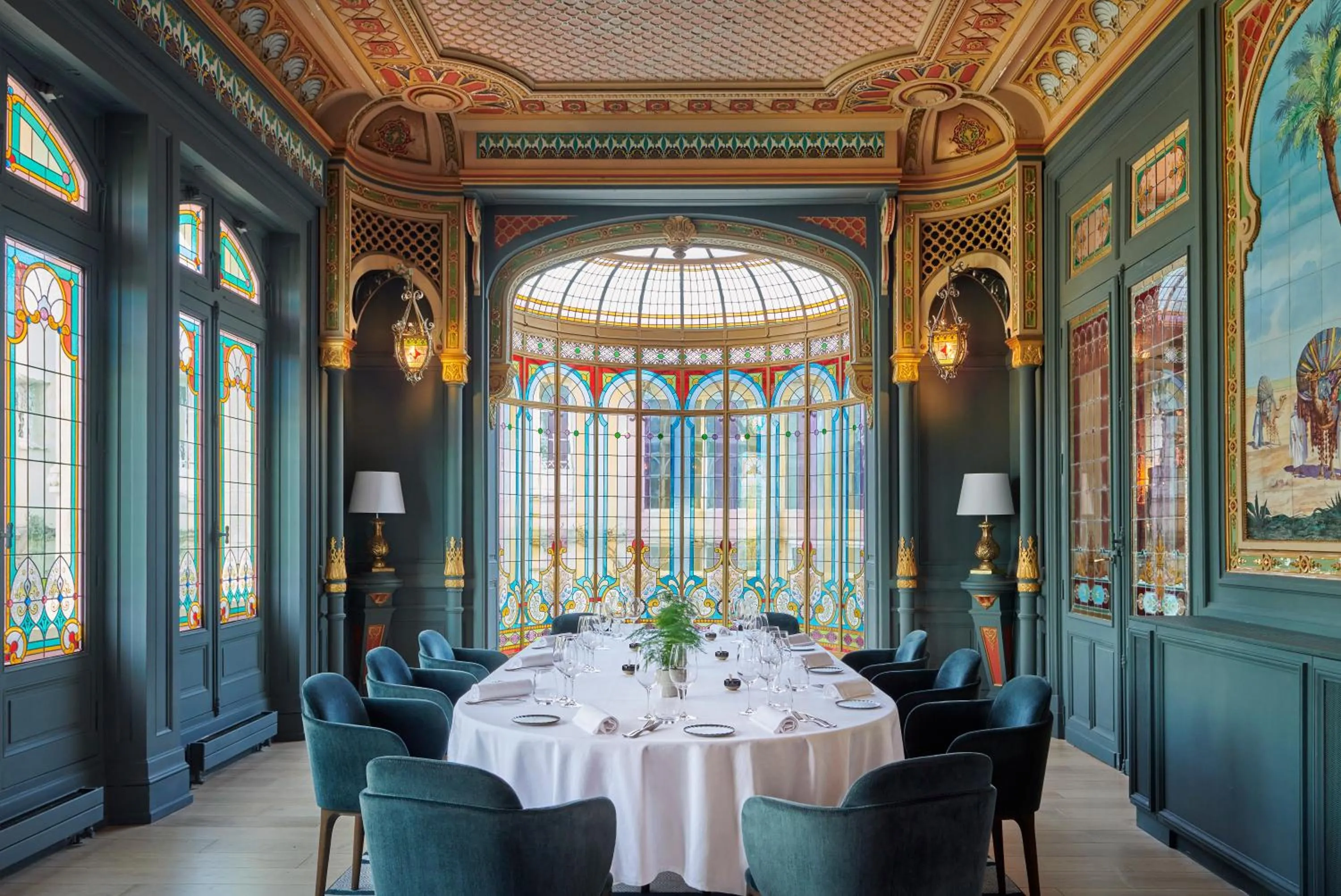 Restaurant/places to eat in Château Hôtel Grand Barrail