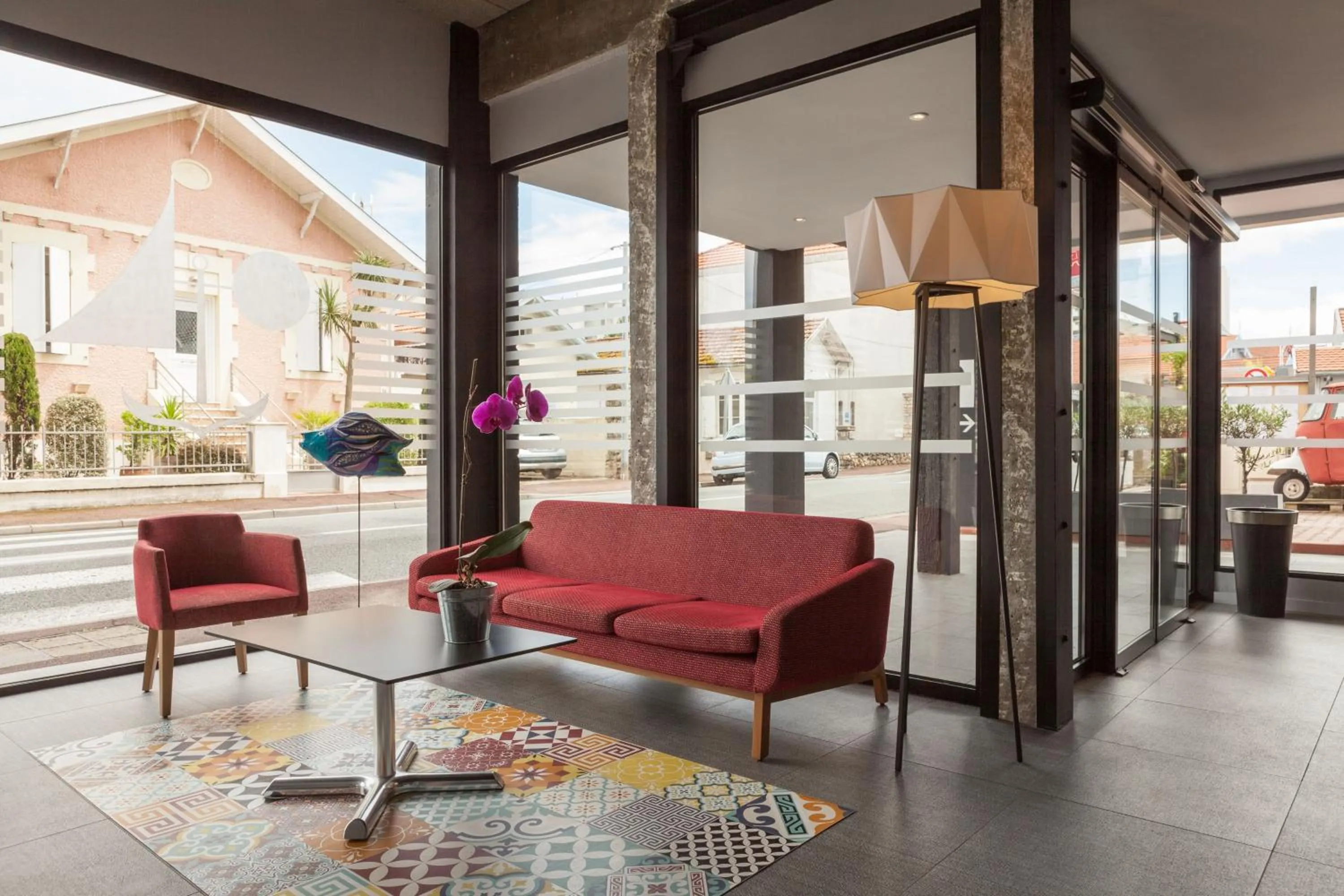 Living room in Hôtel Le Nautic