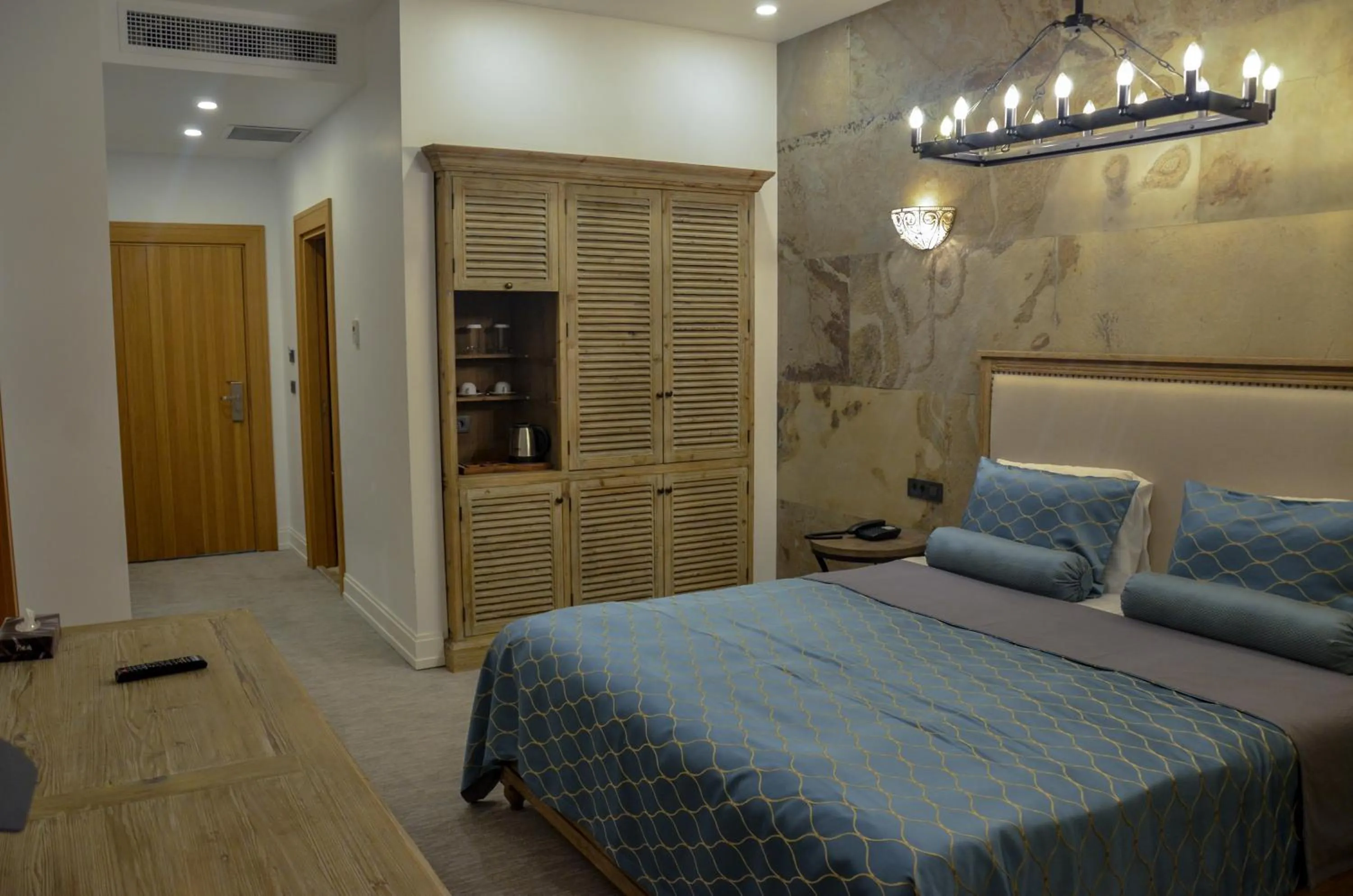 Bed in Shirvanshah Hotel