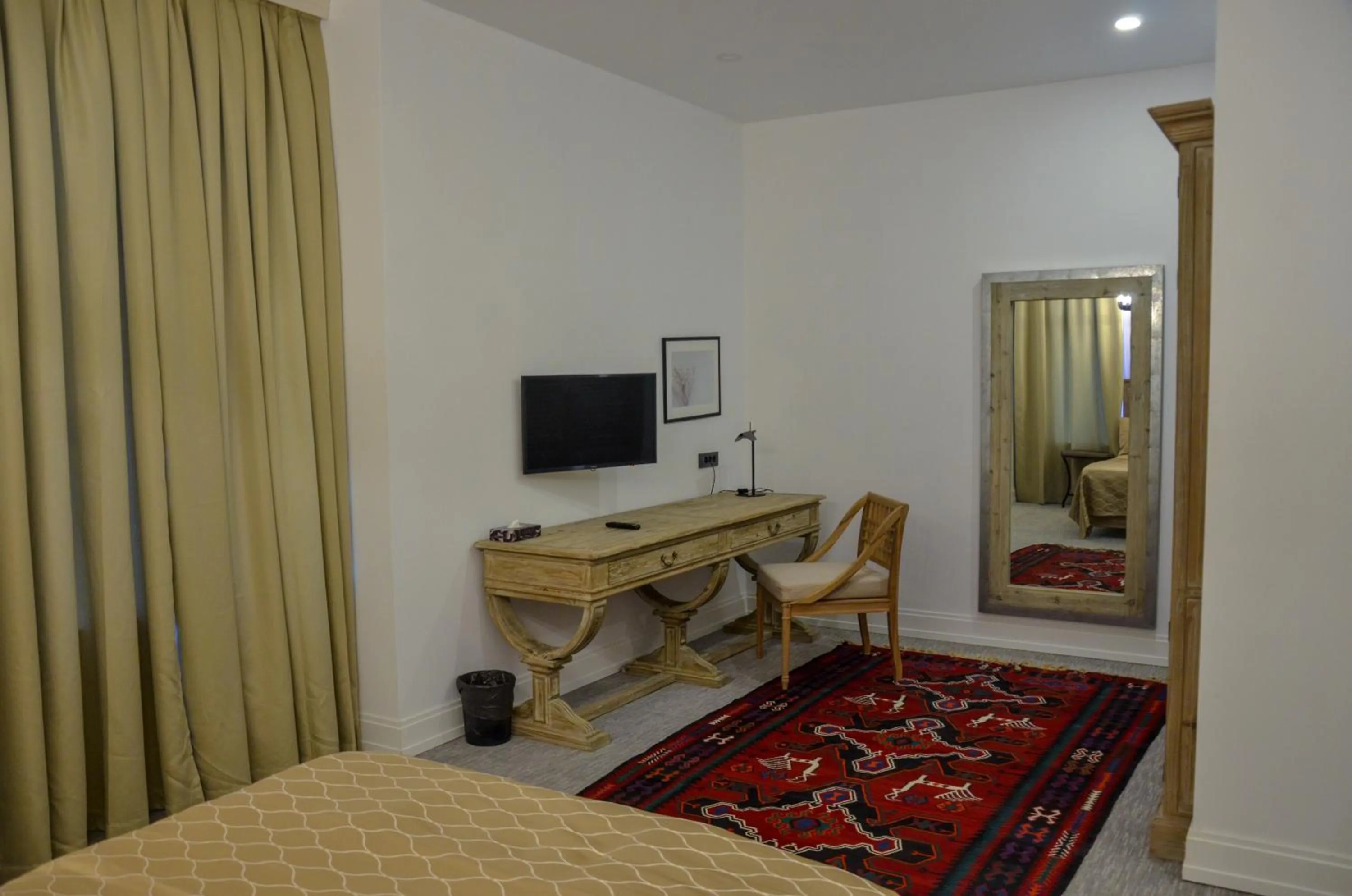 Bed in Shirvanshah Hotel