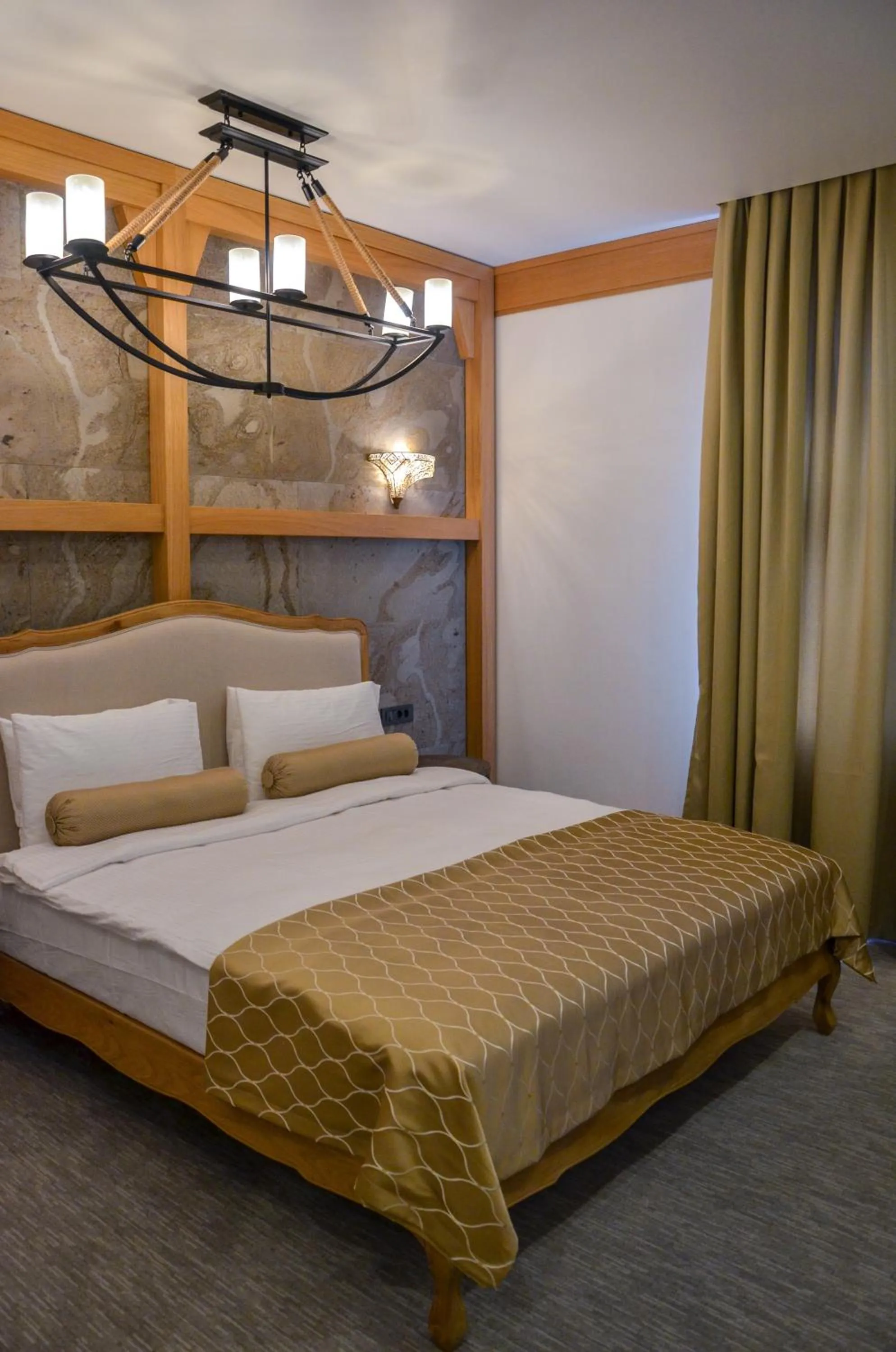 Bed in Shirvanshah Hotel