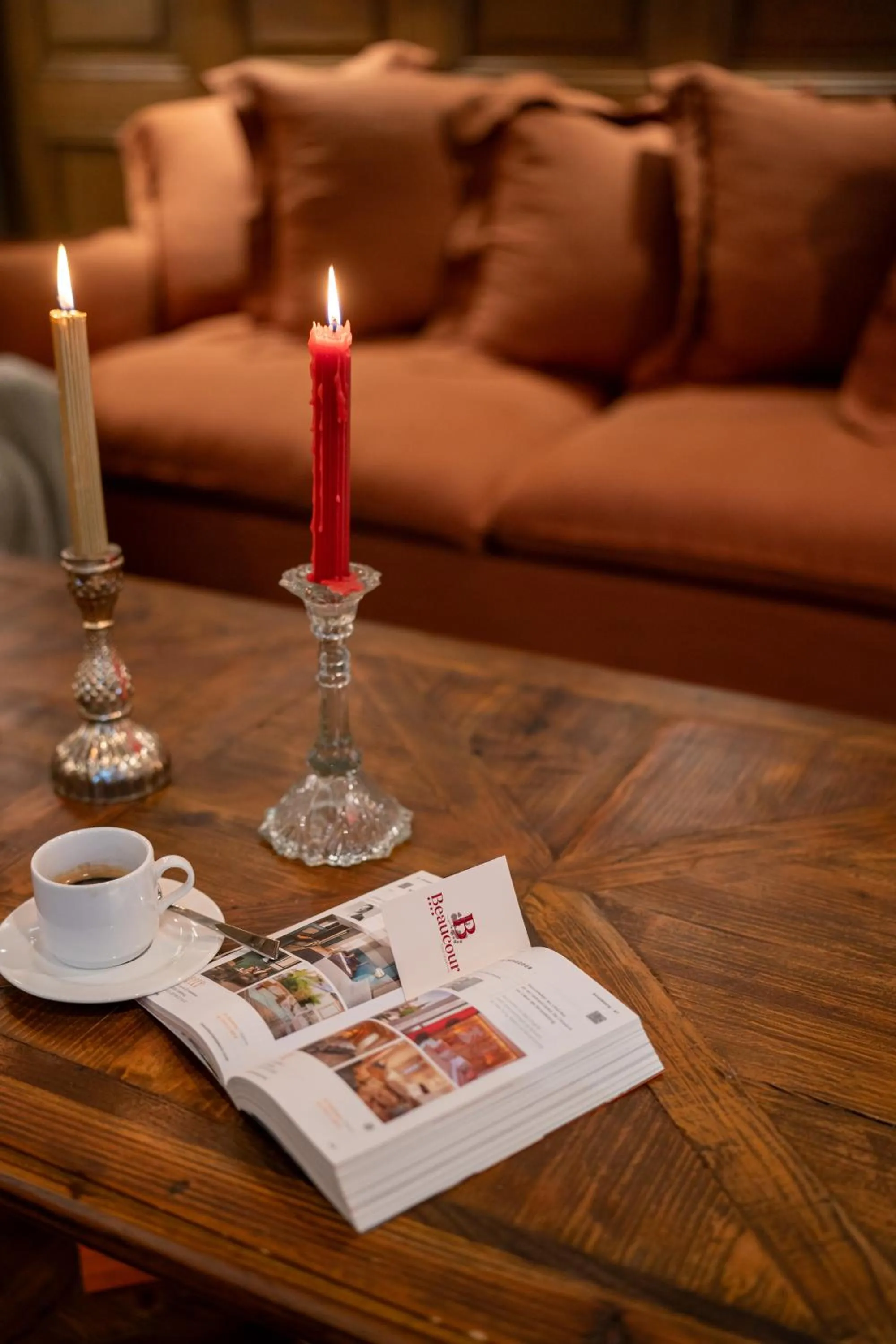 Living room in Hotel Beaucour