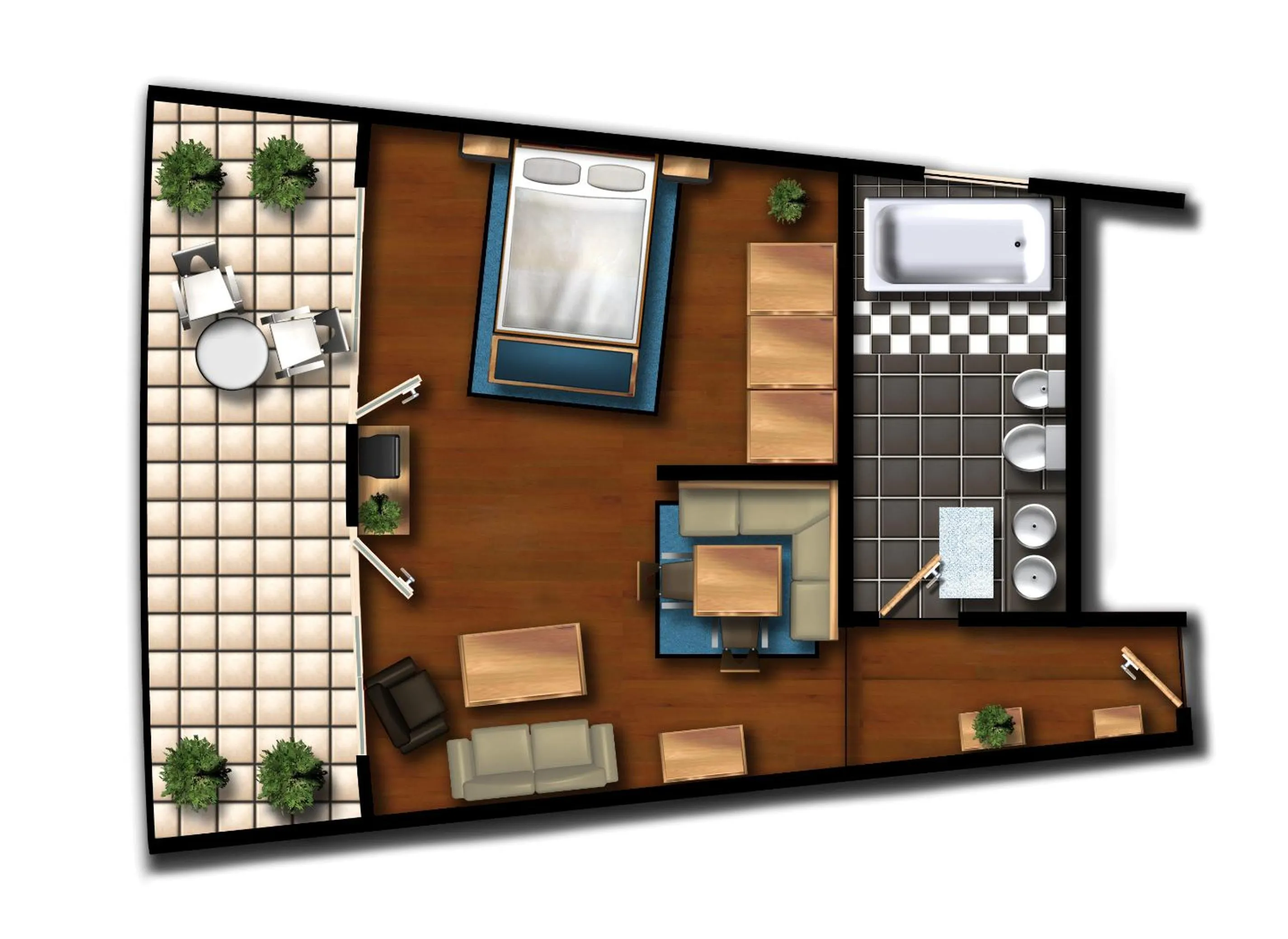 Floor plan in Lindenhof Pure Luxury & Spa DolceVita Resort