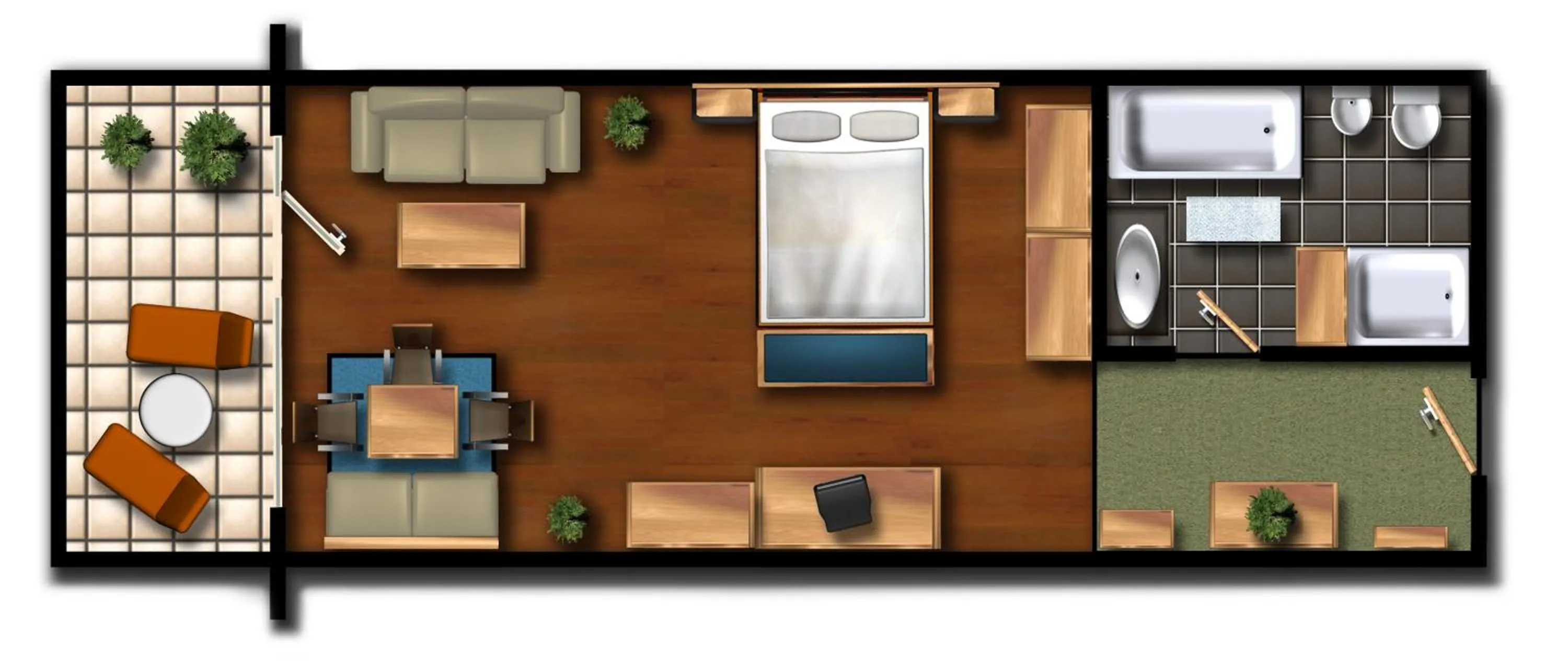 Floor plan in Lindenhof Pure Luxury & Spa DolceVita Resort