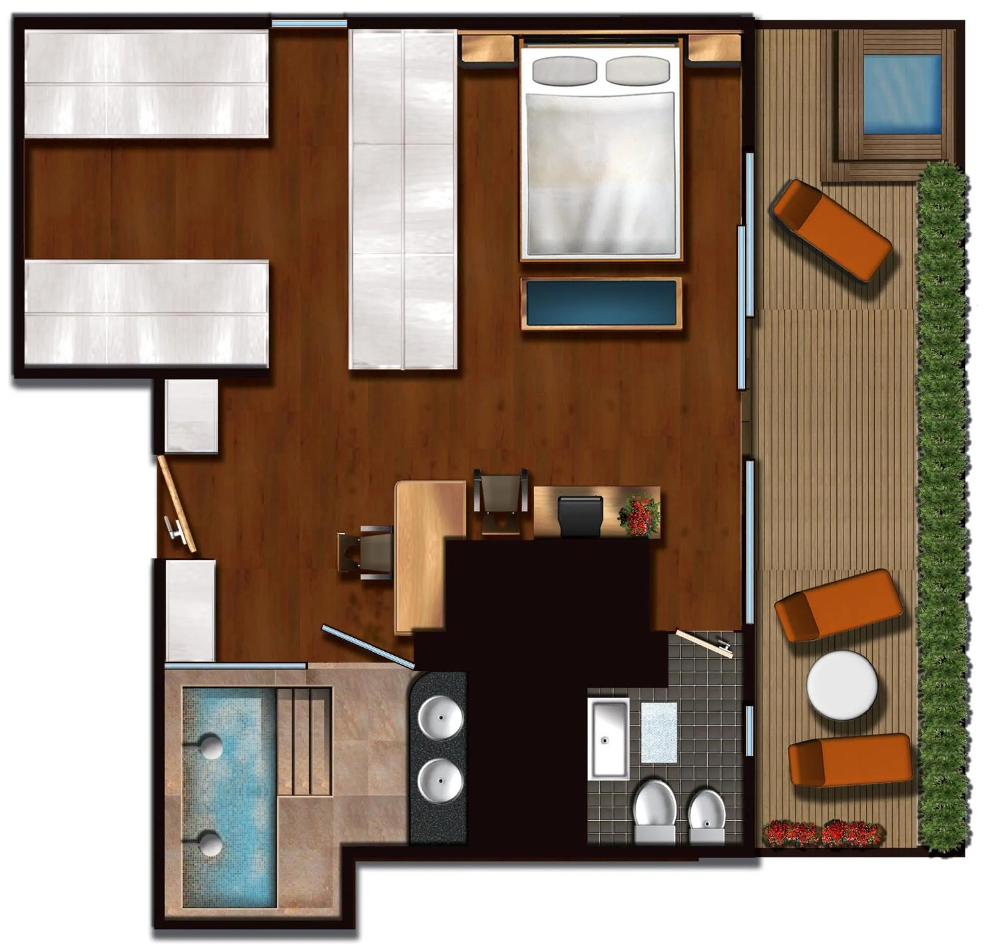 Floor plan in Lindenhof Pure Luxury & Spa DolceVita Resort