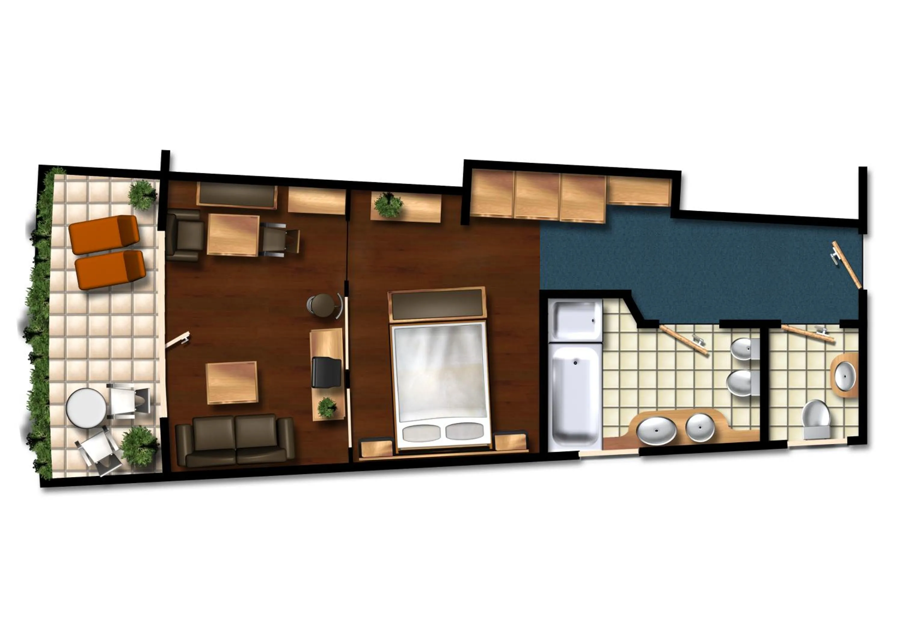 Floor plan in Lindenhof Pure Luxury & Spa DolceVita Resort