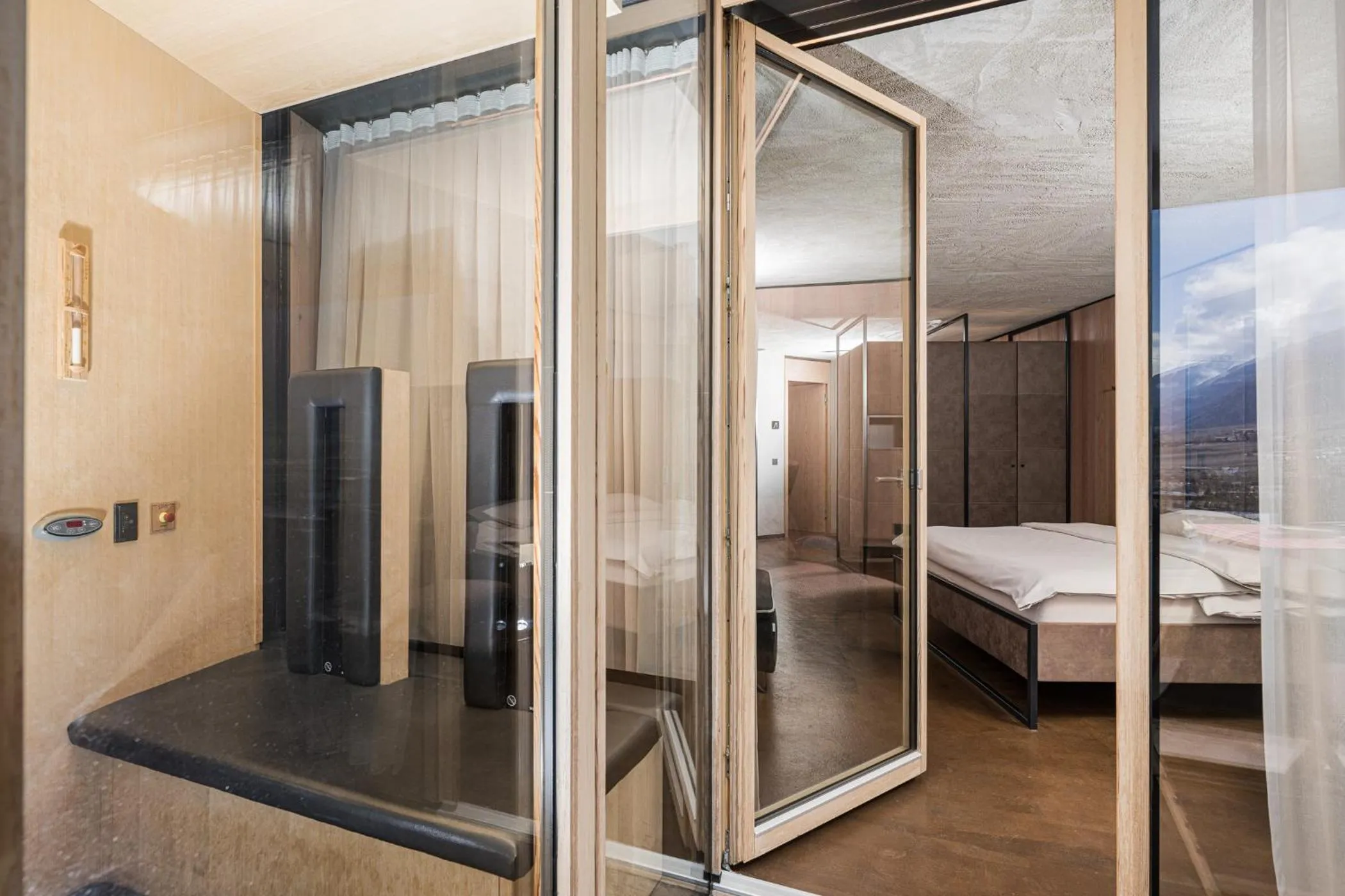 Sauna, Bed in Lindenhof Pure Luxury & Spa DolceVita Resort