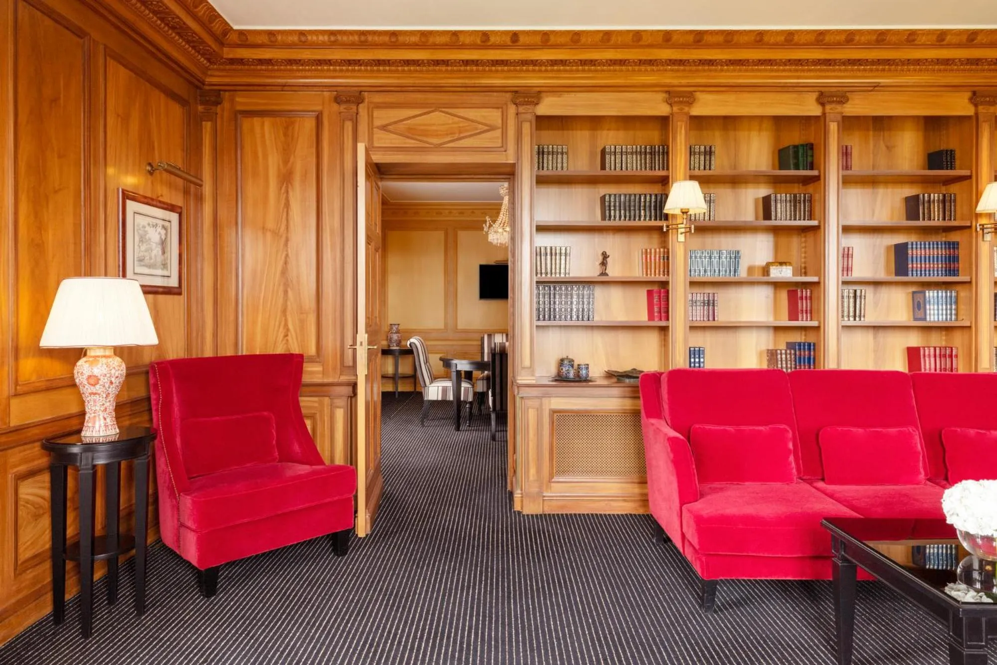 Living room in Hôtel Barrière Le Royal Deauville