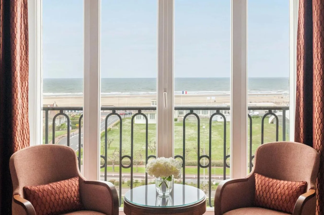 Sea view in Hôtel Barrière Le Royal Deauville
