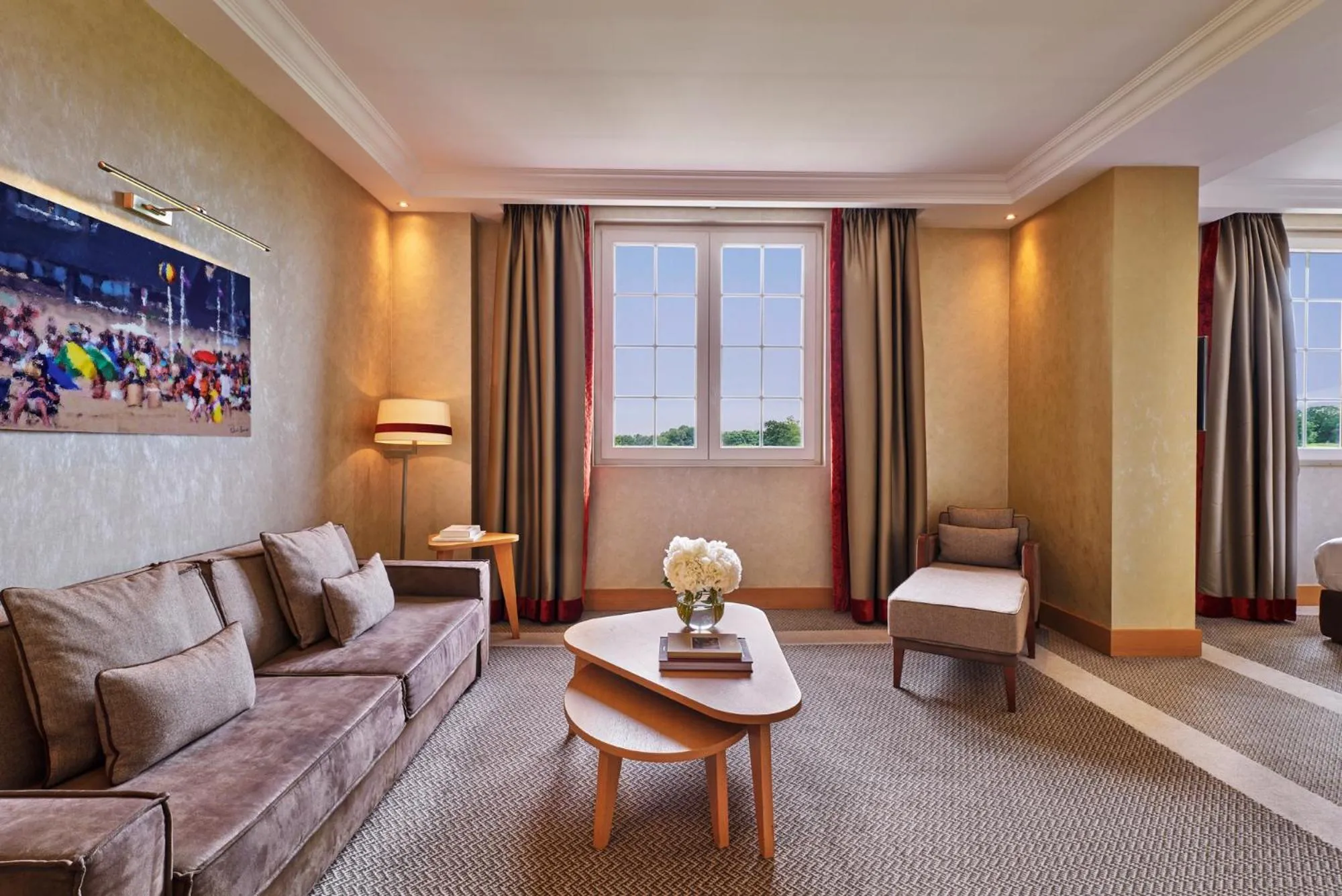 Living room in Hôtel Barrière L'Hôtel du Golf