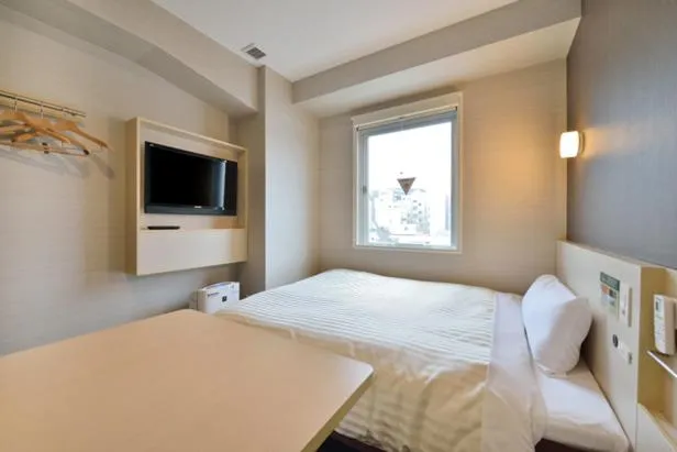 Bed in Super Hotel Tokyo JR Shinkoiwa