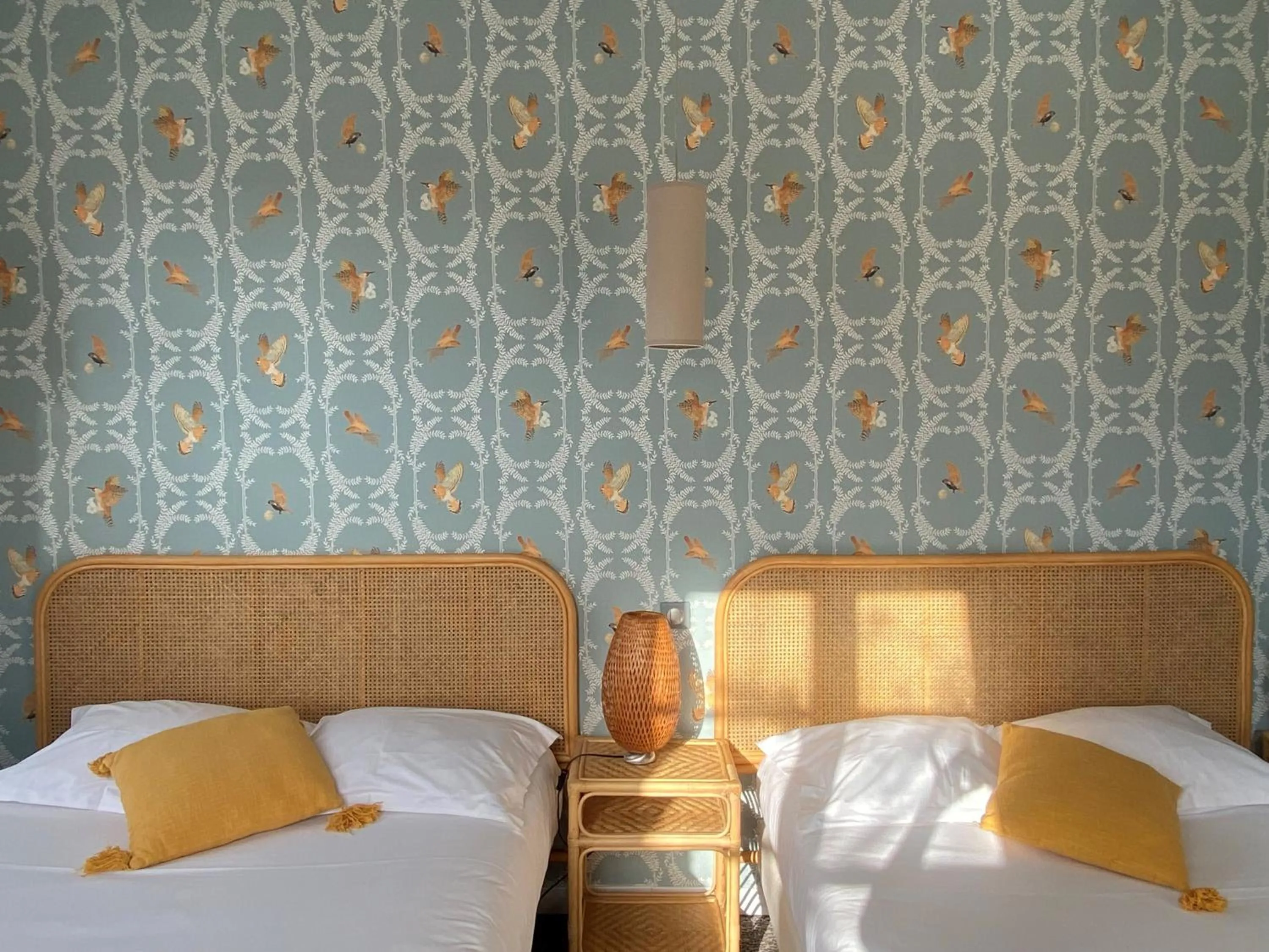 Photo of the whole room, Bed in Logis Hôtel Marguerite