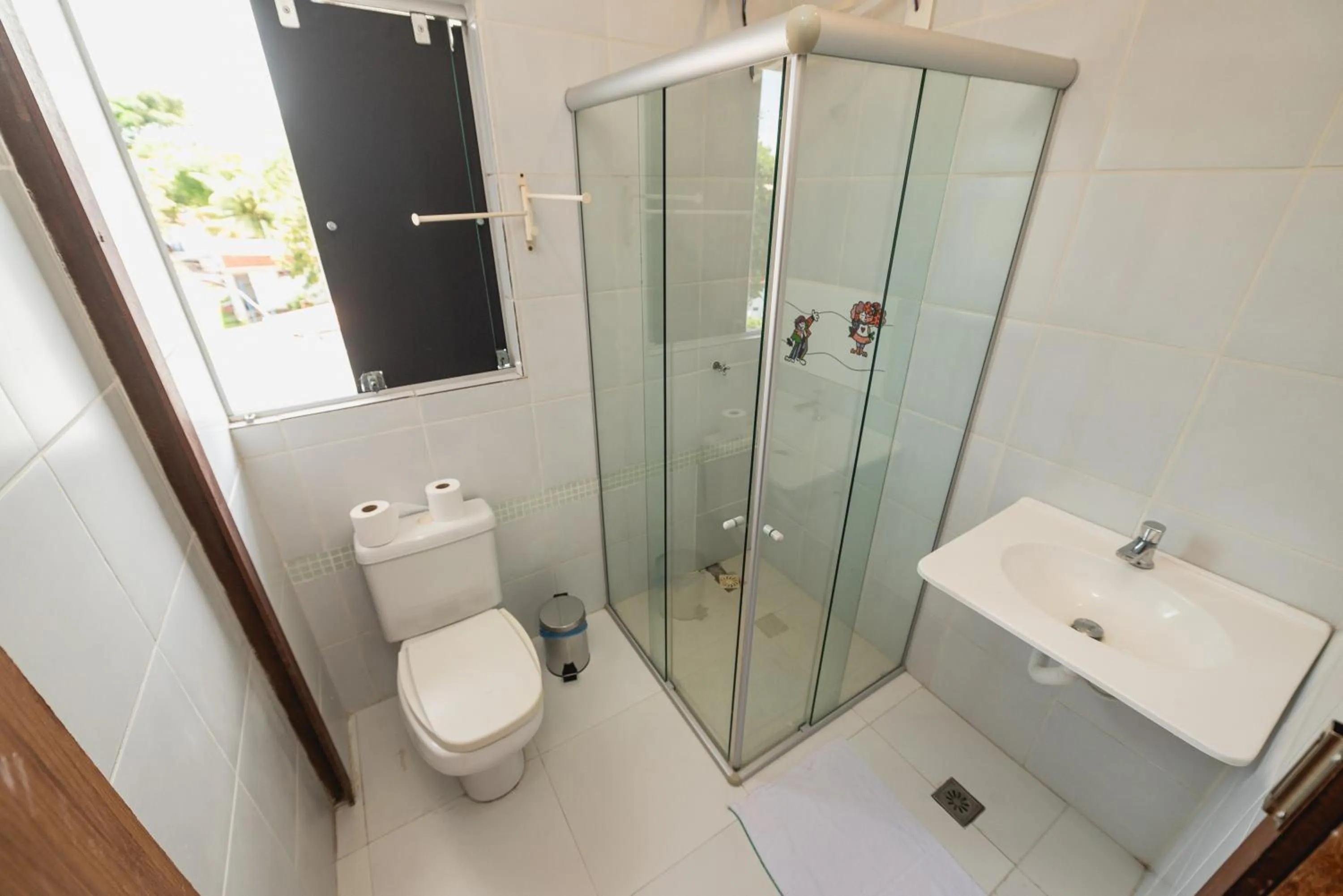 Shower in Cobertura exclusiva em ponta negra com vista para o mar